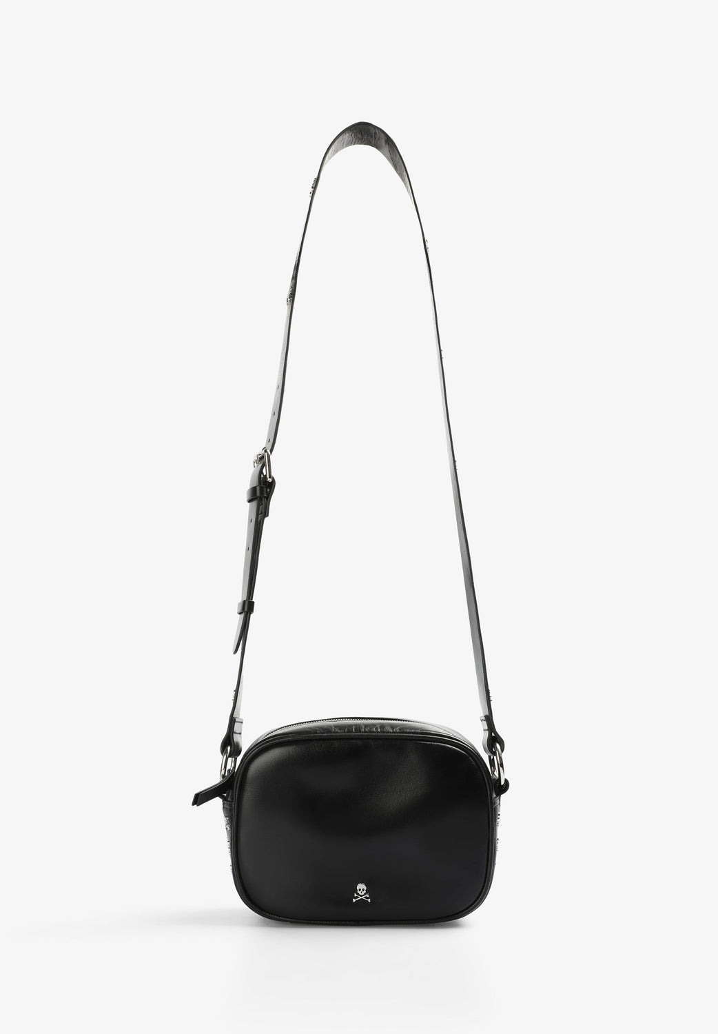 BOLSO BANDOLERA PIEL CALAVERA - Scalpers