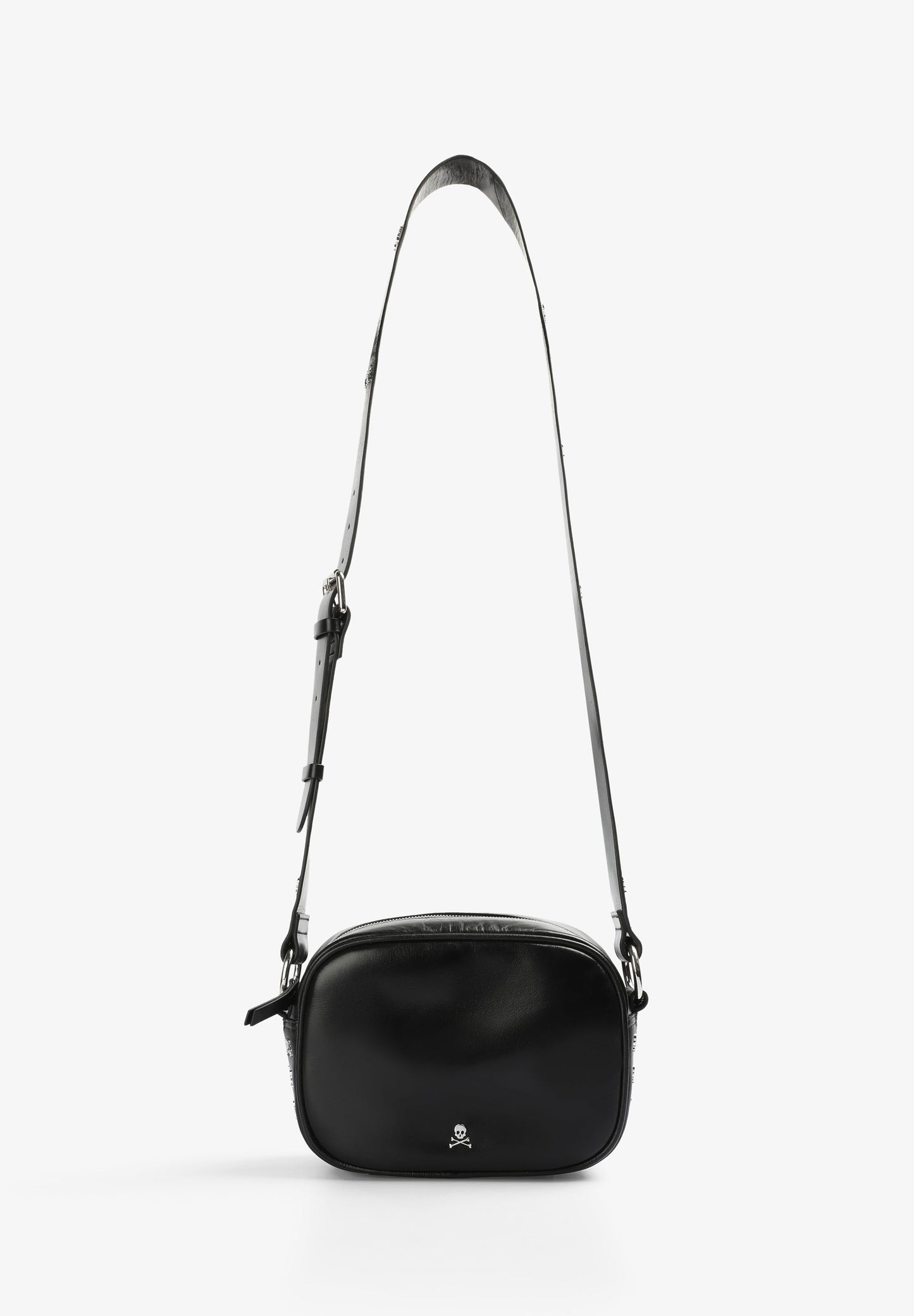 BOLSO BANDOLERA PIEL CALAVERA - Scalpers