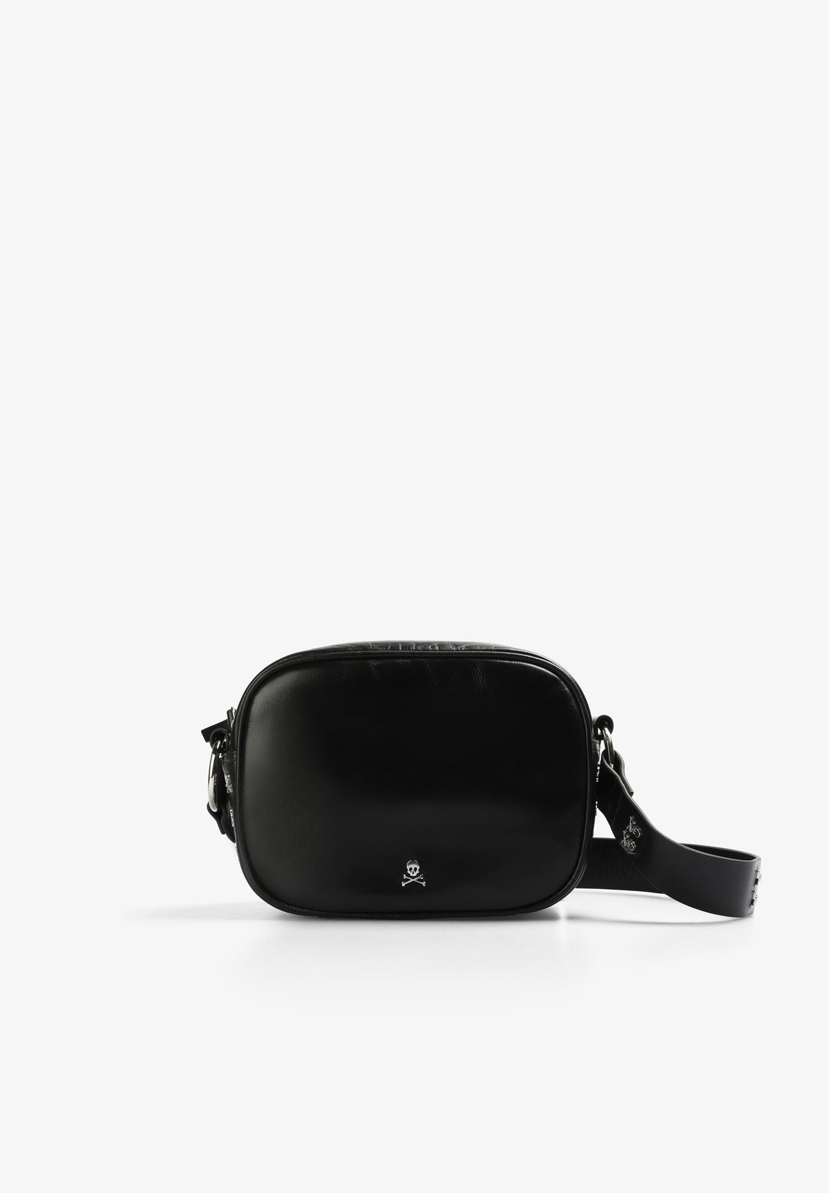 BOLSO BANDOLERA PIEL CALAVERA - Scalpers
