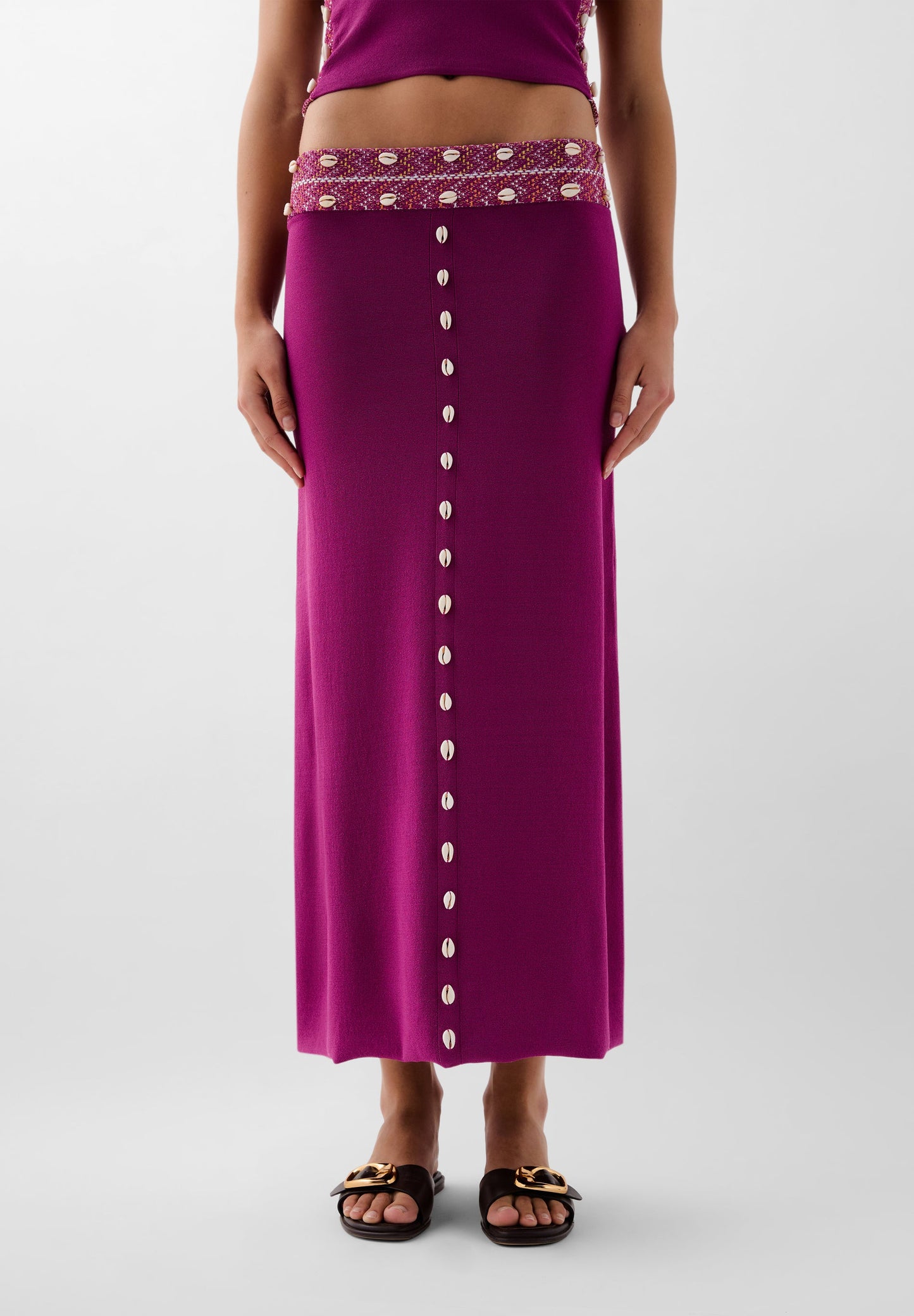 FALDA DE PUNTO CONCHAS