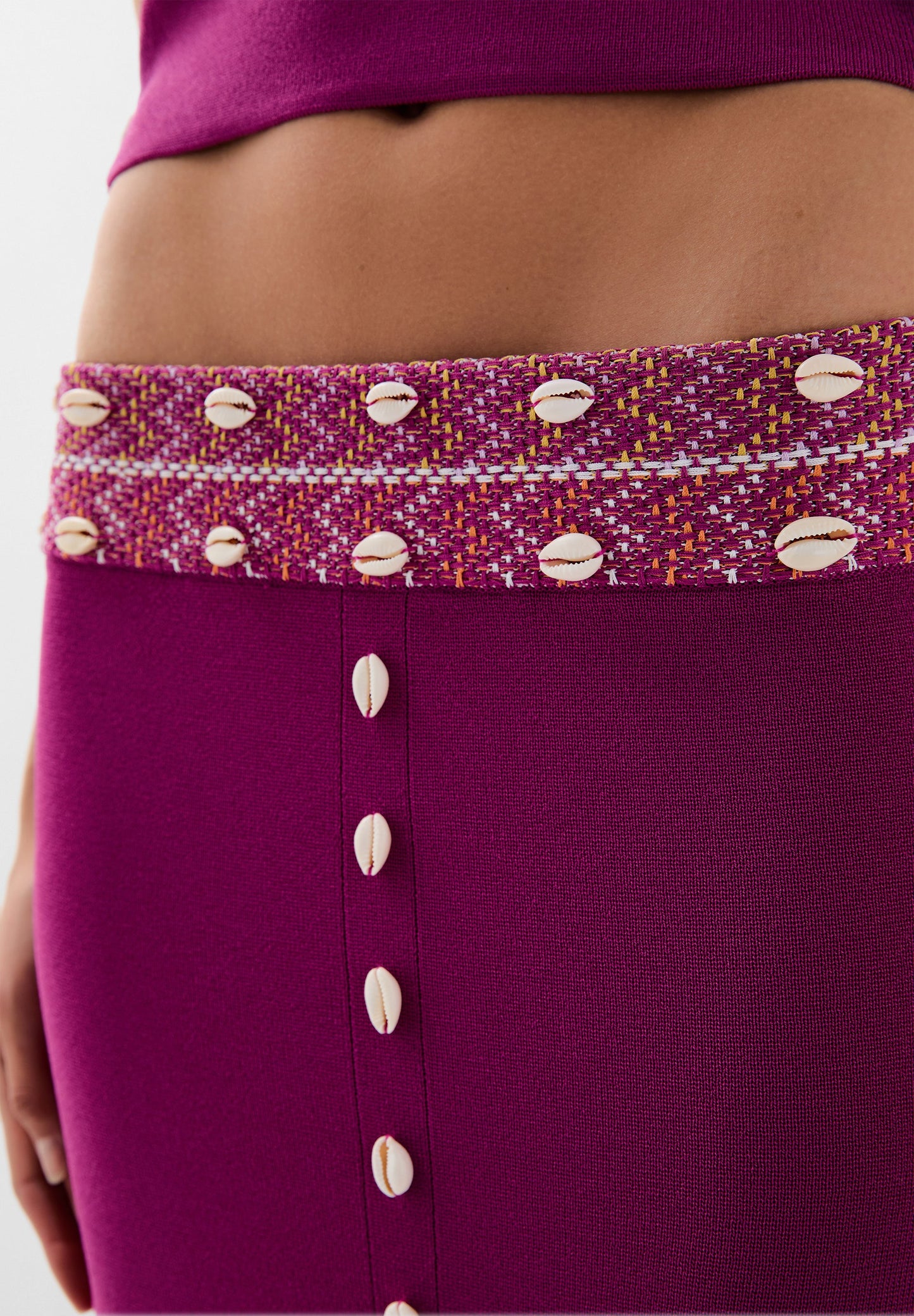 FALDA DE PUNTO CONCHAS