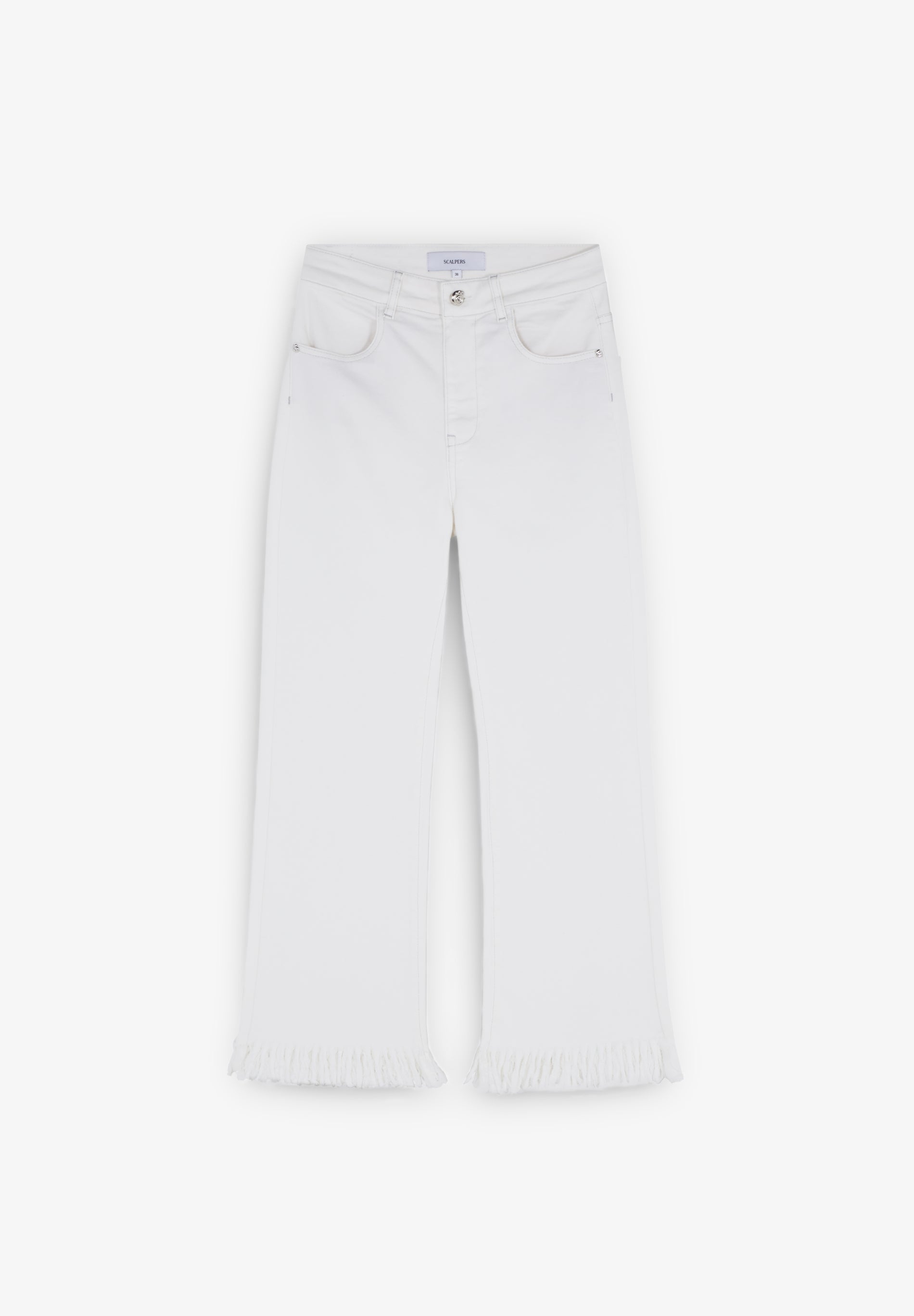PANTALÓN DENIM FLECOS - Scalpers