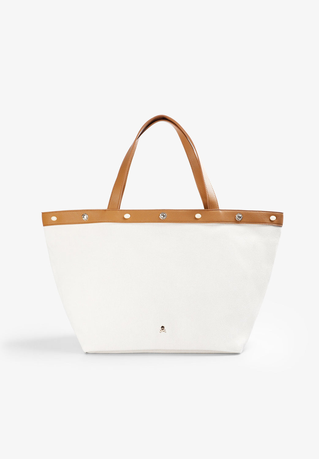 BOLSO SHOPPER CANVAS TACHUELAS - Scalpers