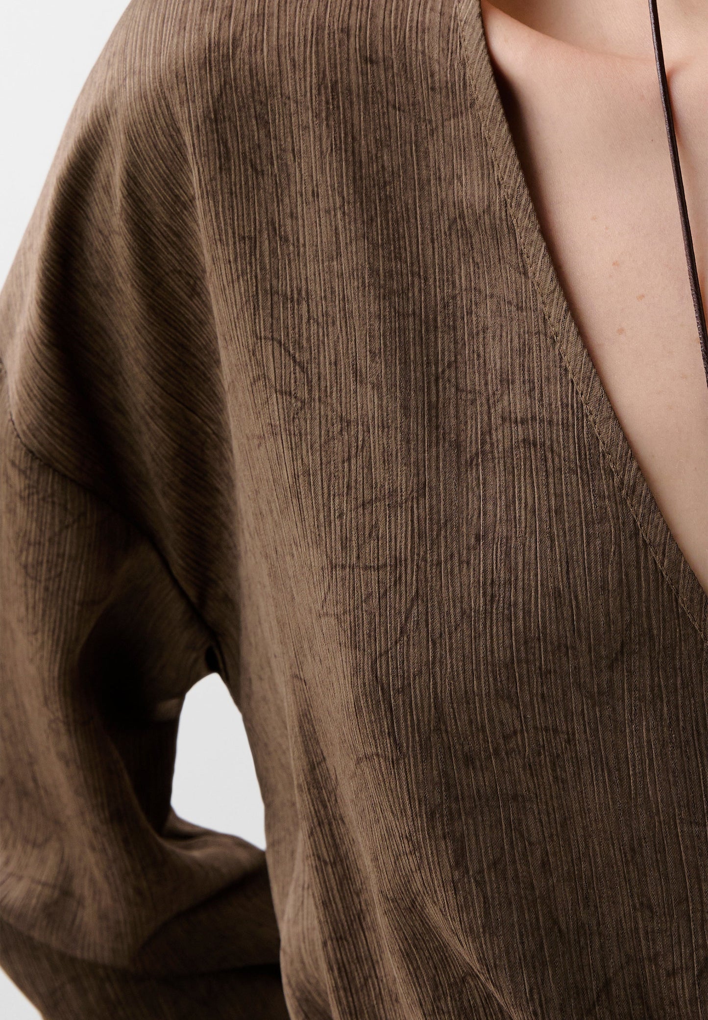 KAFTAN ASIMÉTRICO CORDÓN