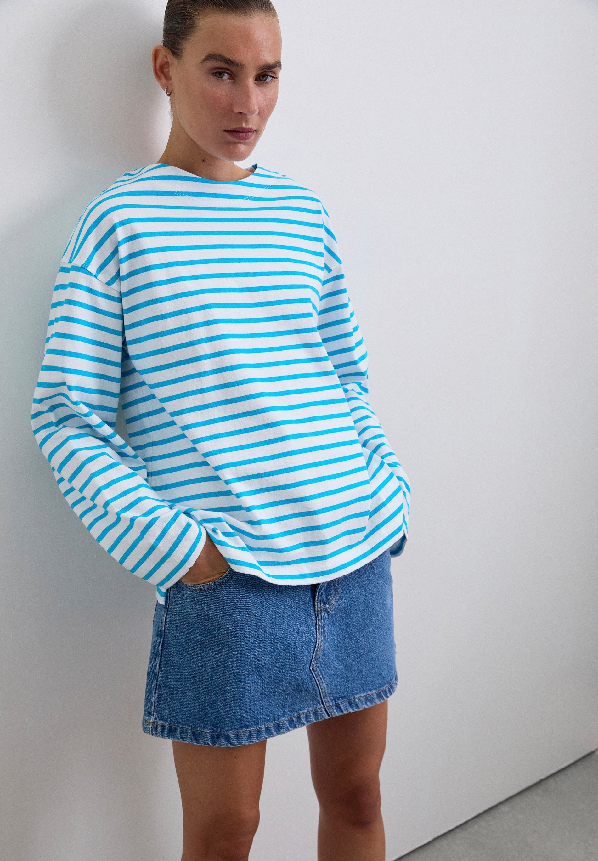 POLERA RAYAS RELAXED