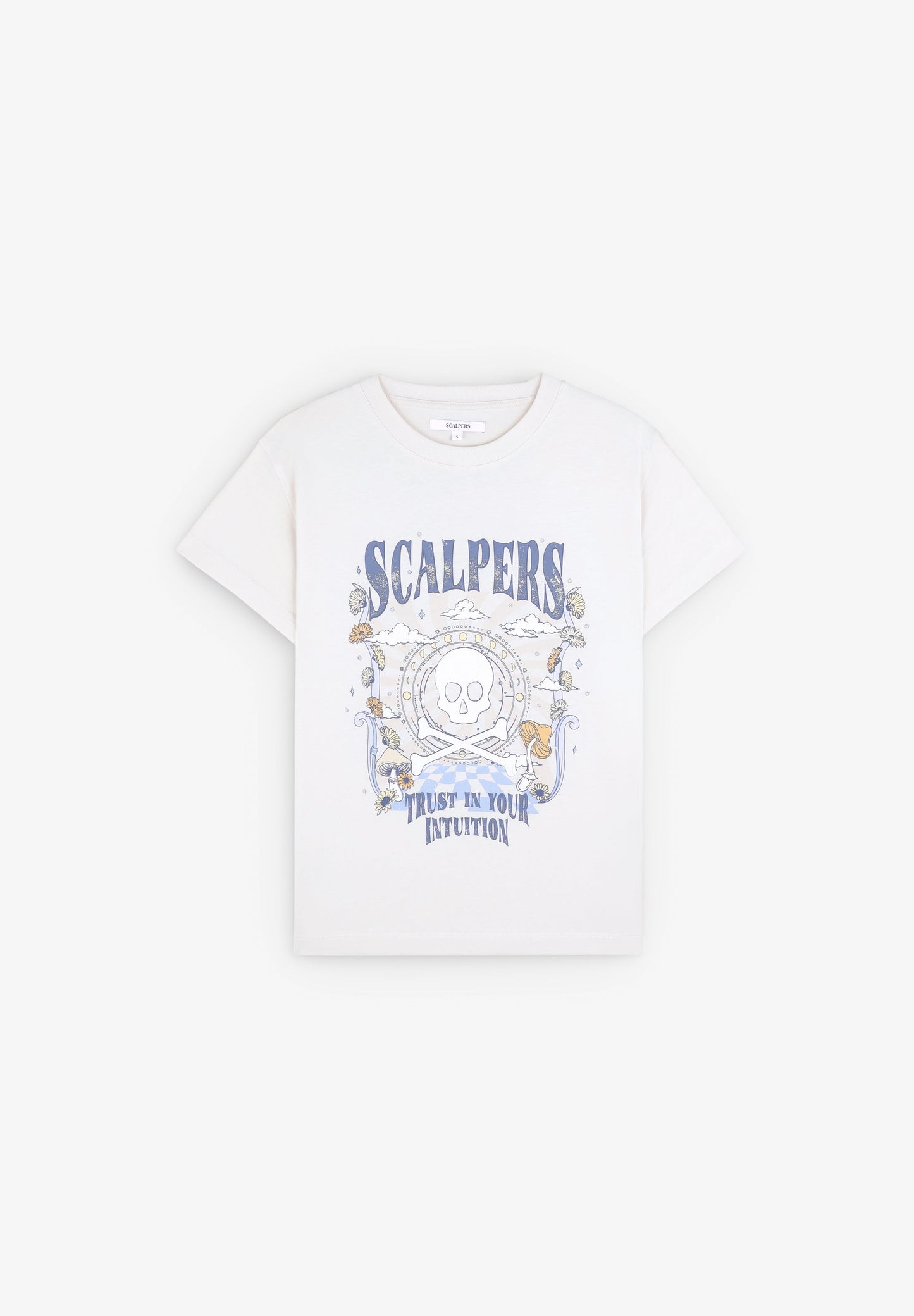 POLERA PRINT ROCK CALAVERA