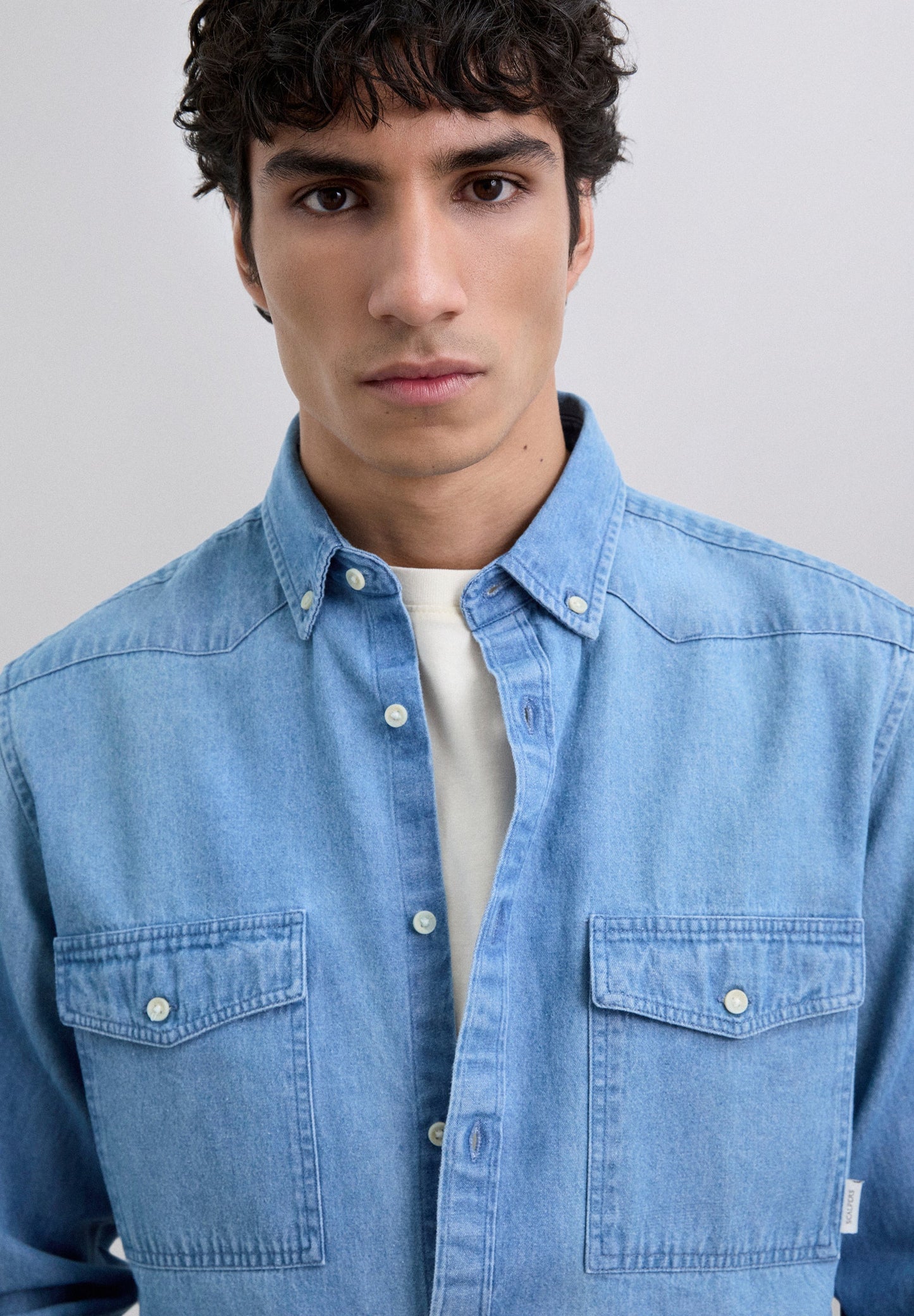 CAMISA DENIM ALGODÓN