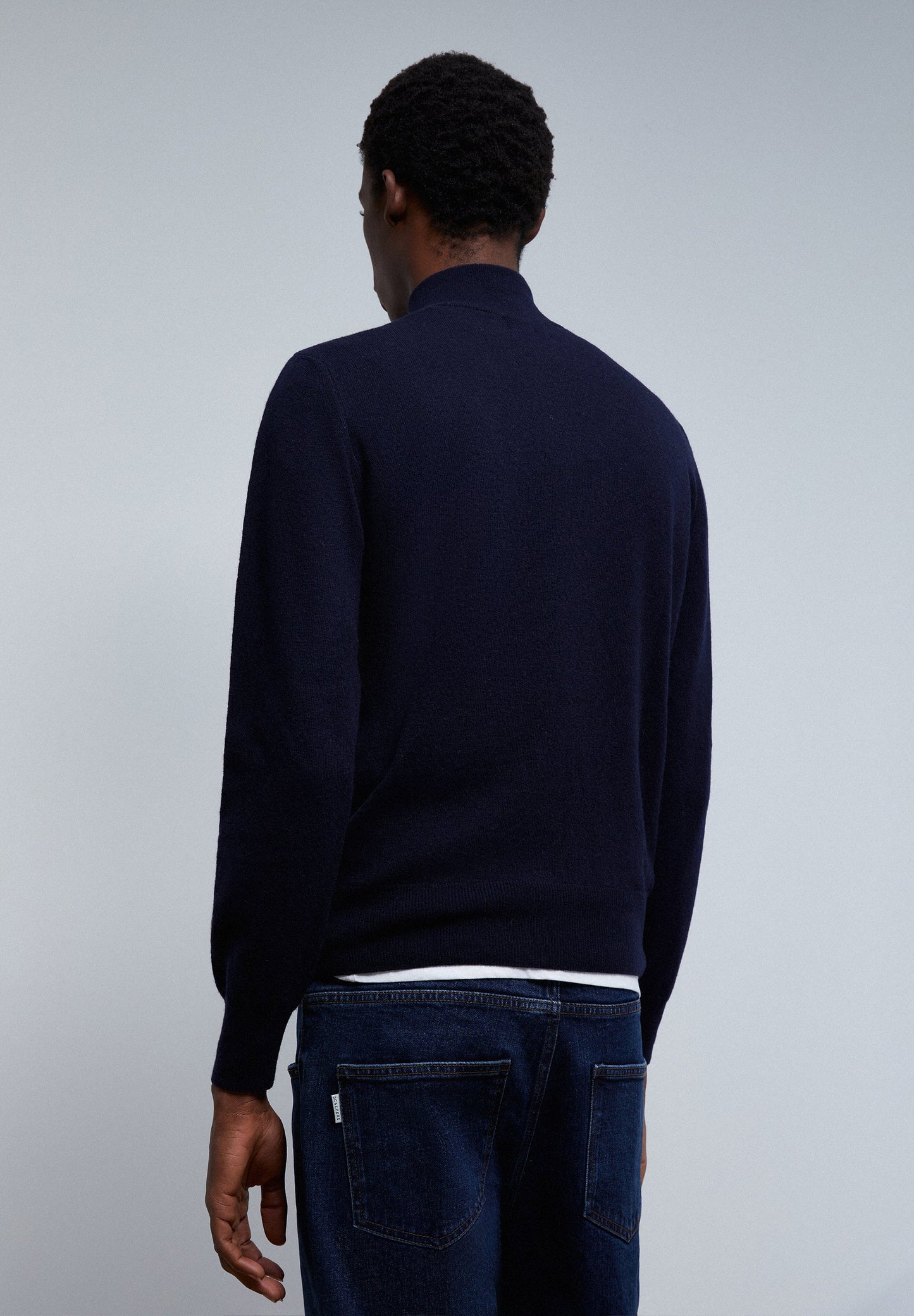 SWEATER CREMALLERA CALAVERA TONO