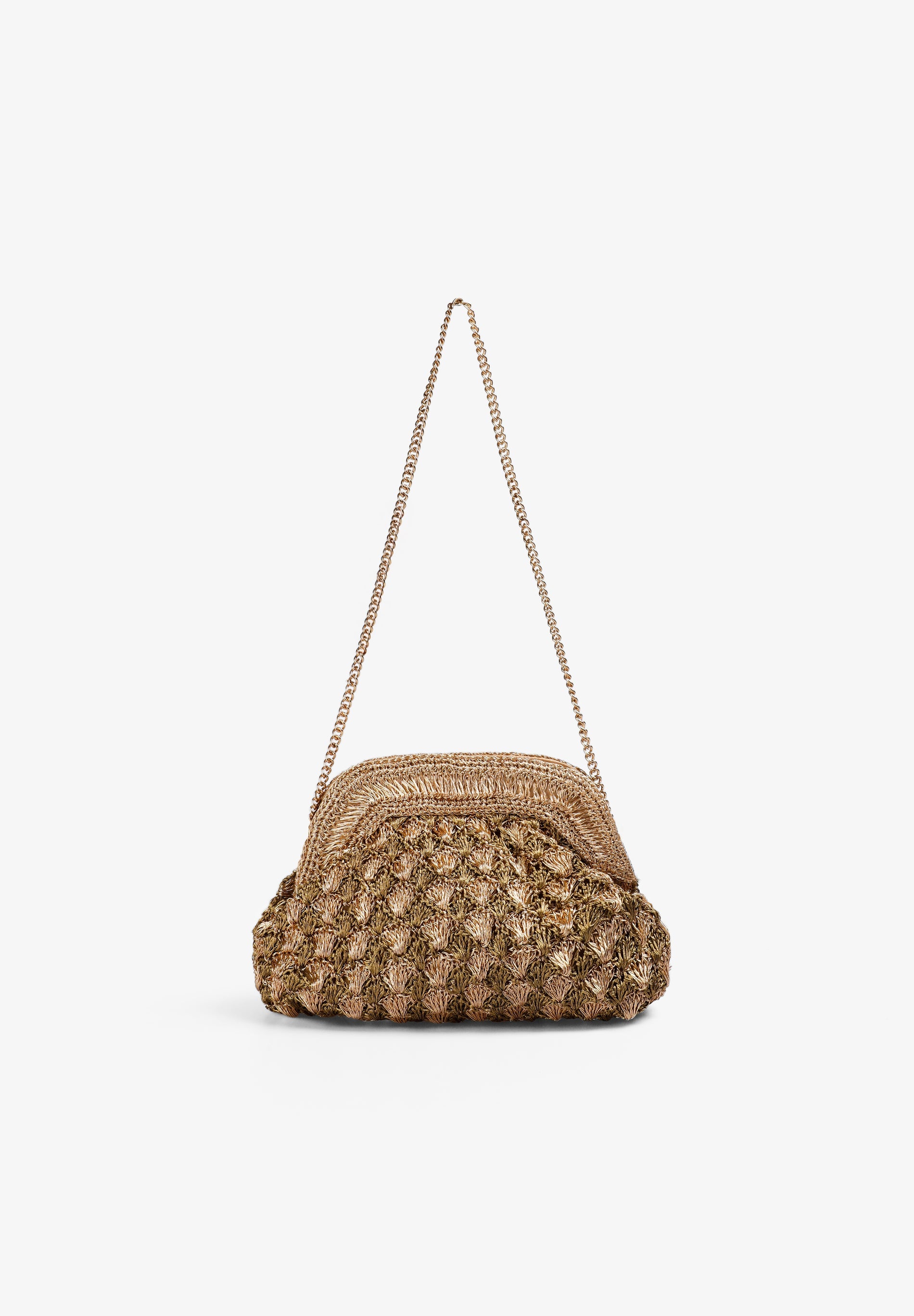 BOLSO MANO HILO METALIZADO