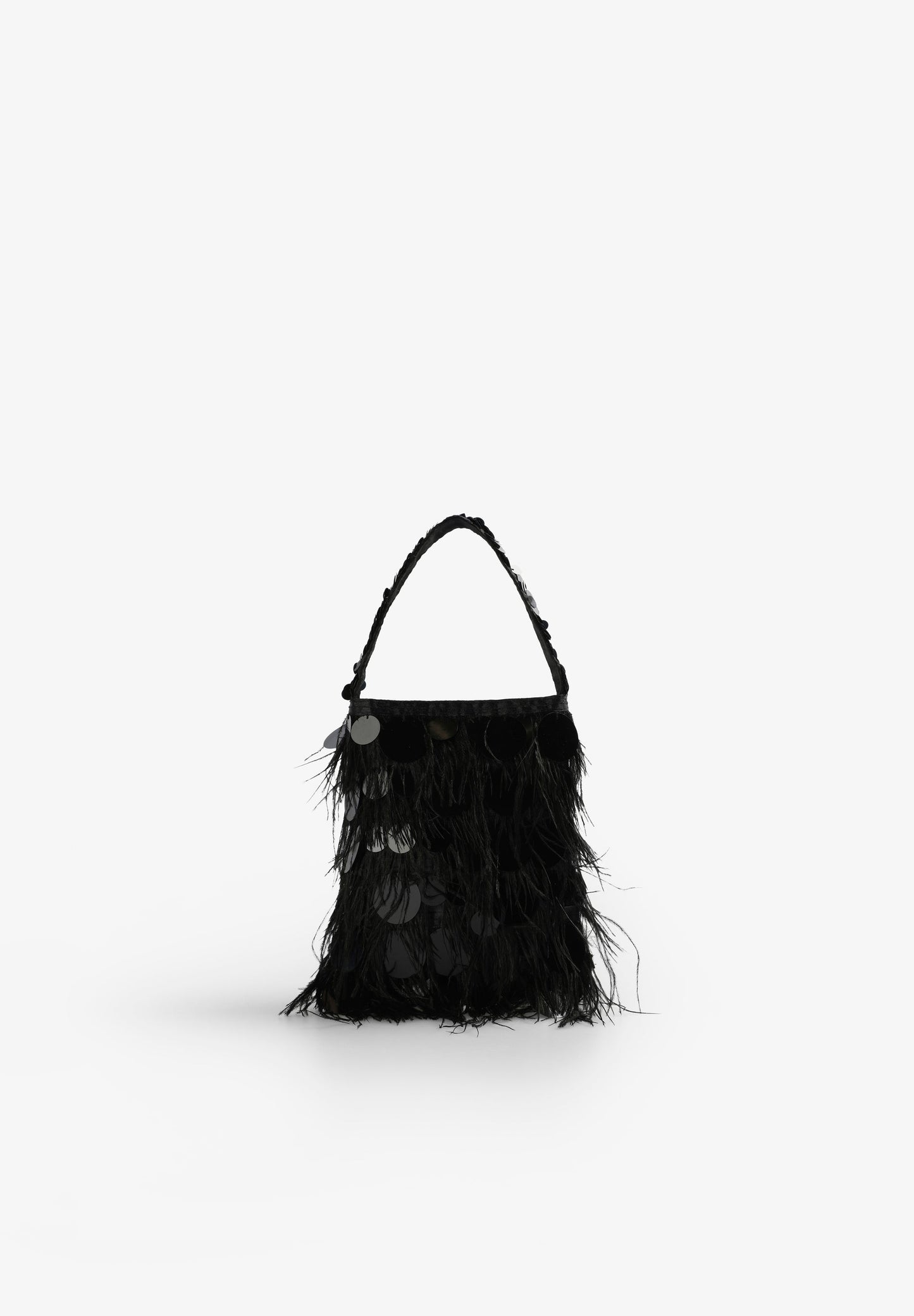 BOLSO PLUMAS Y LENTEJUELAS - Scalpers