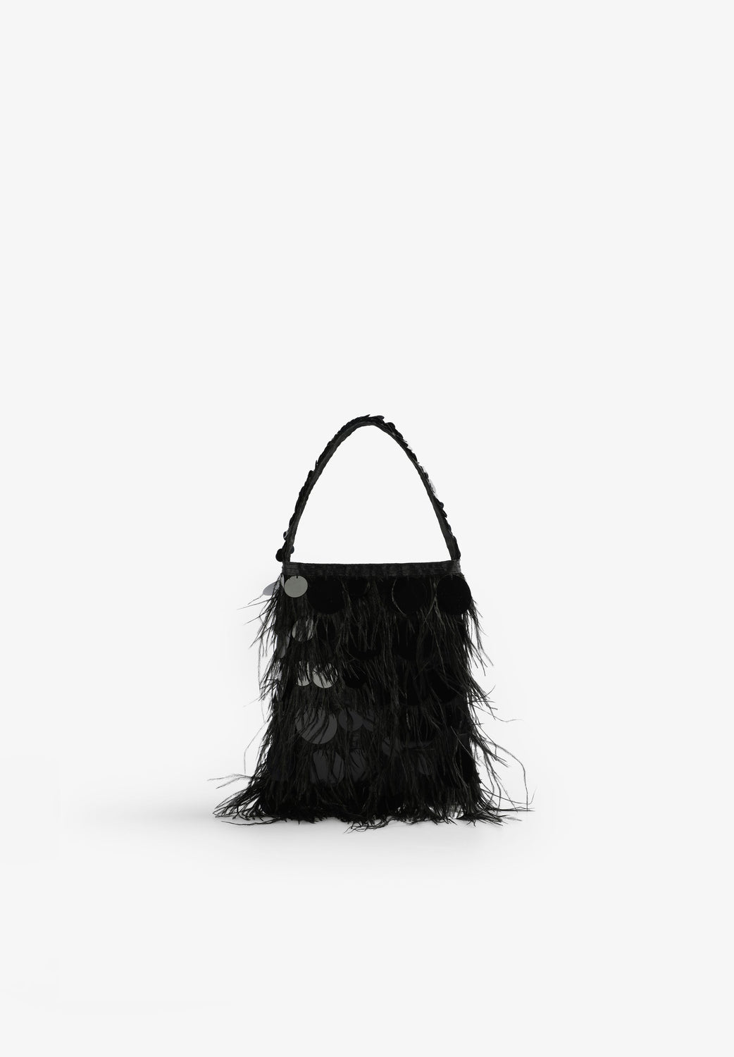 BOLSO PLUMAS Y LENTEJUELAS - Scalpers