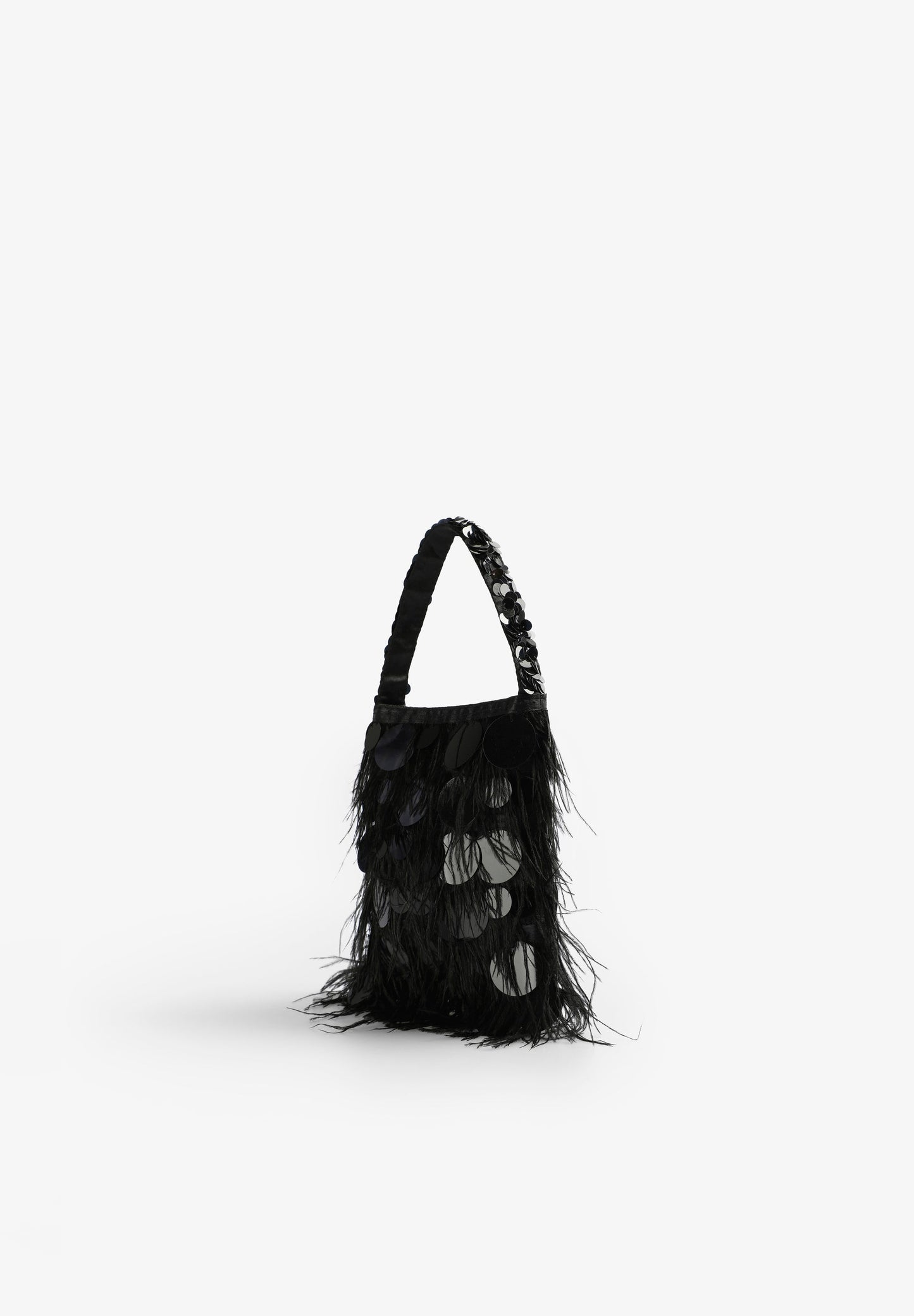 BOLSO PLUMAS Y LENTEJUELAS - Scalpers