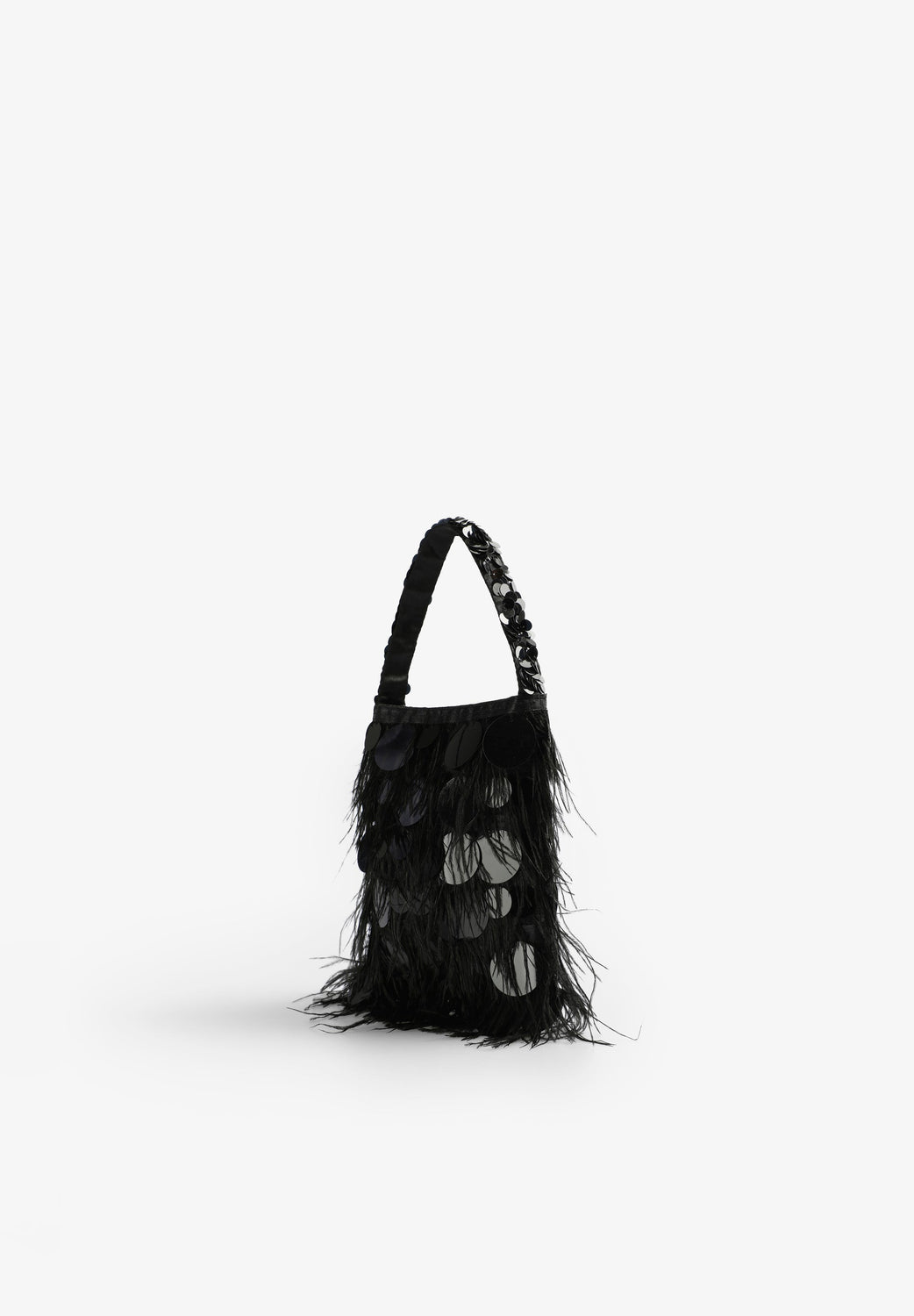 BOLSO PLUMAS Y LENTEJUELAS - Scalpers