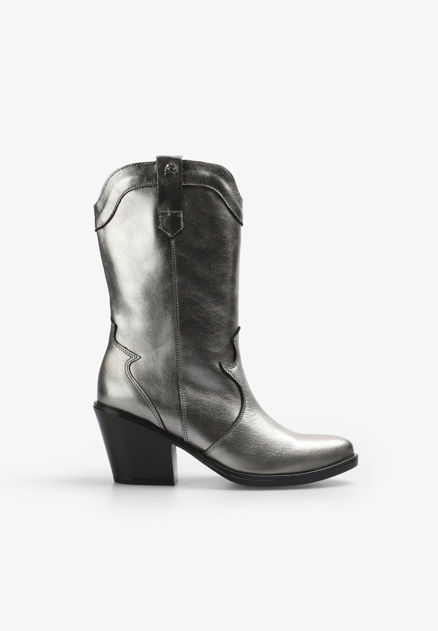BOTAS PIEL COWBOY METALIZADAS - Scalpers