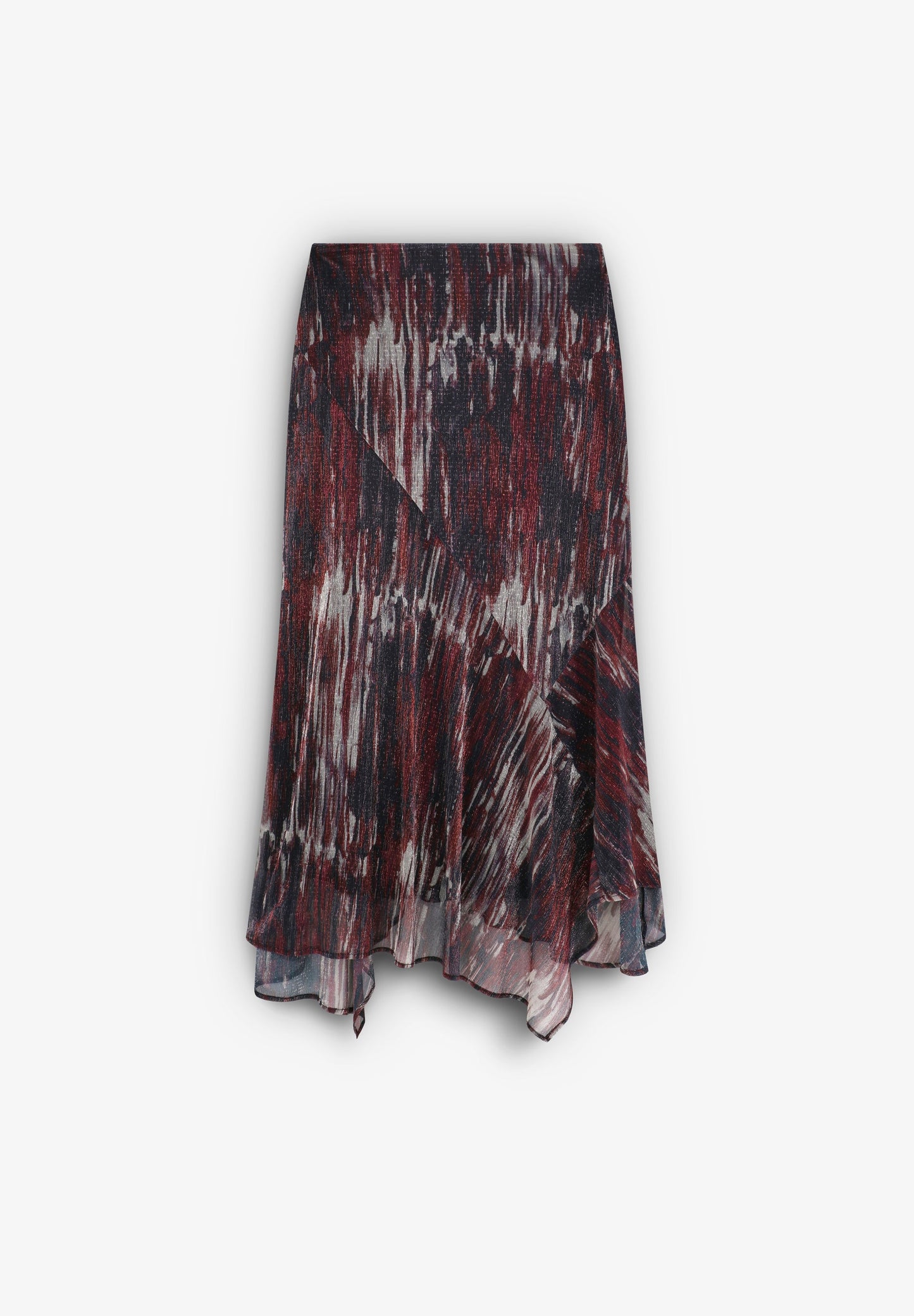 FALDA MIDI LUREX