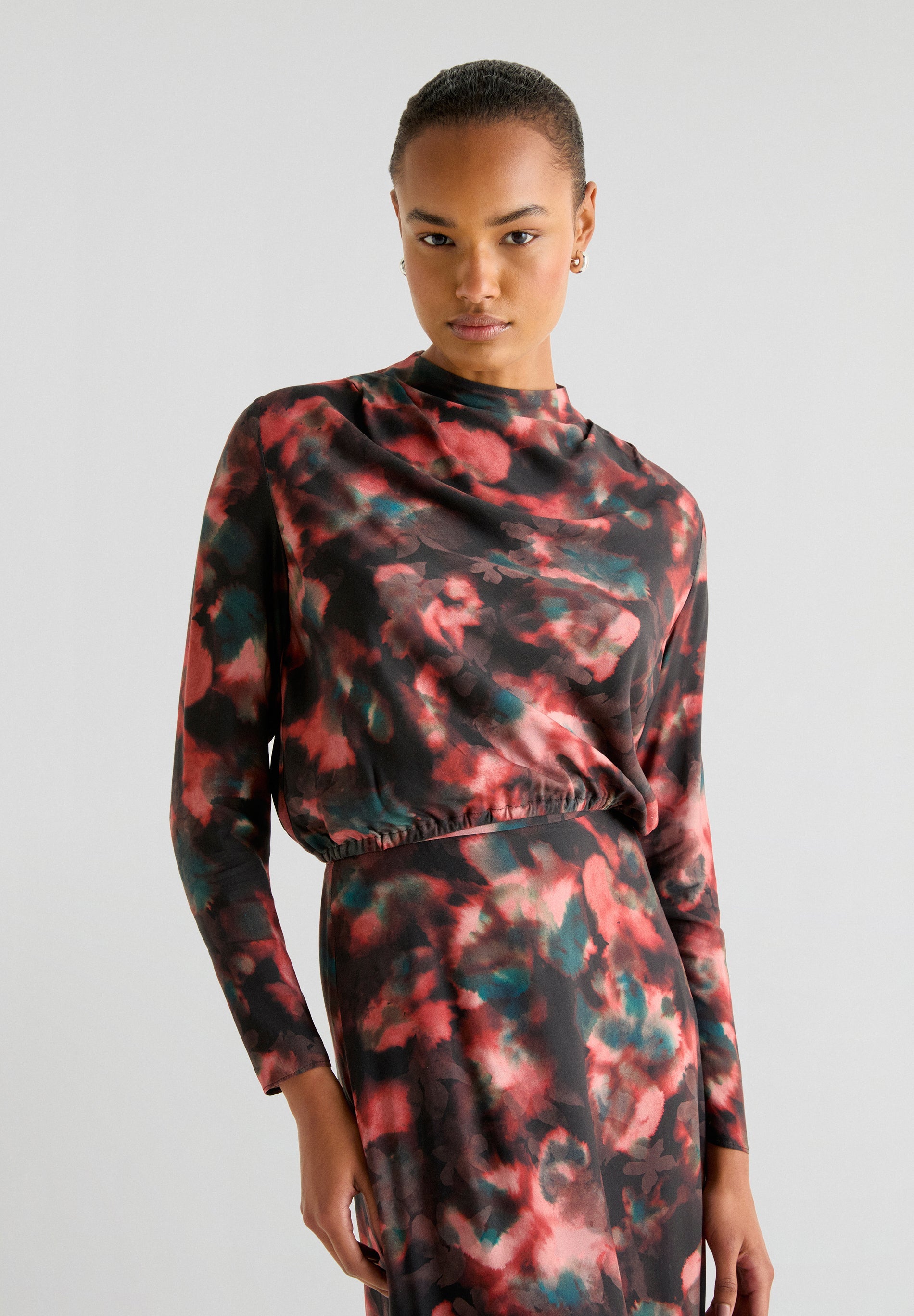 BLUSA PRINT CROPPED