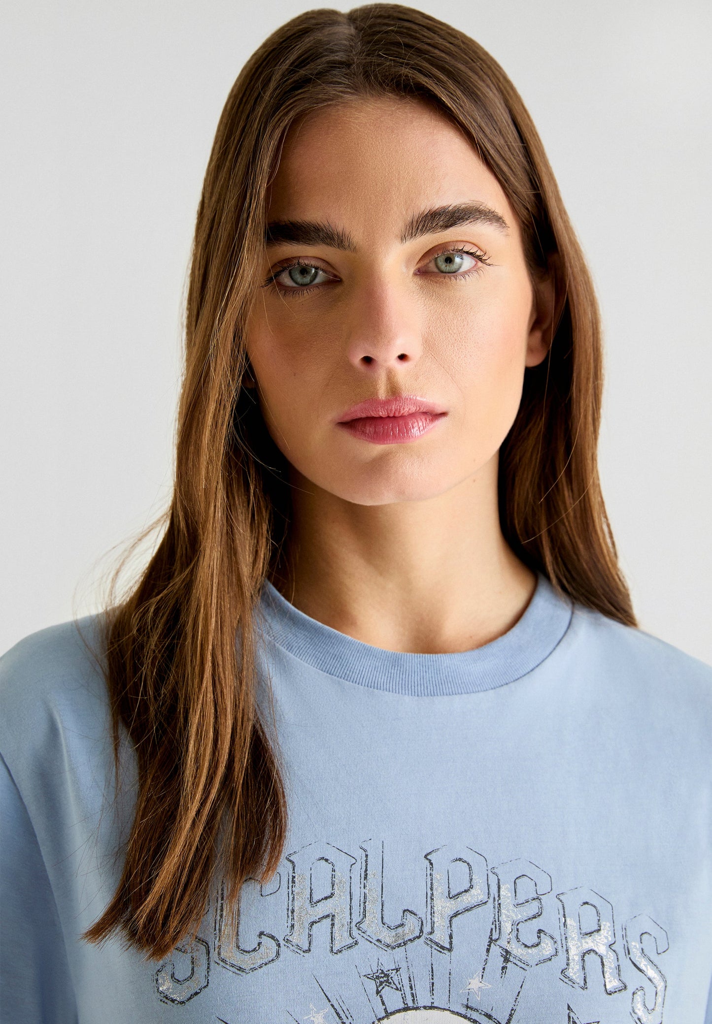 POLERA PRINT CALAVERA ESTRELLAS