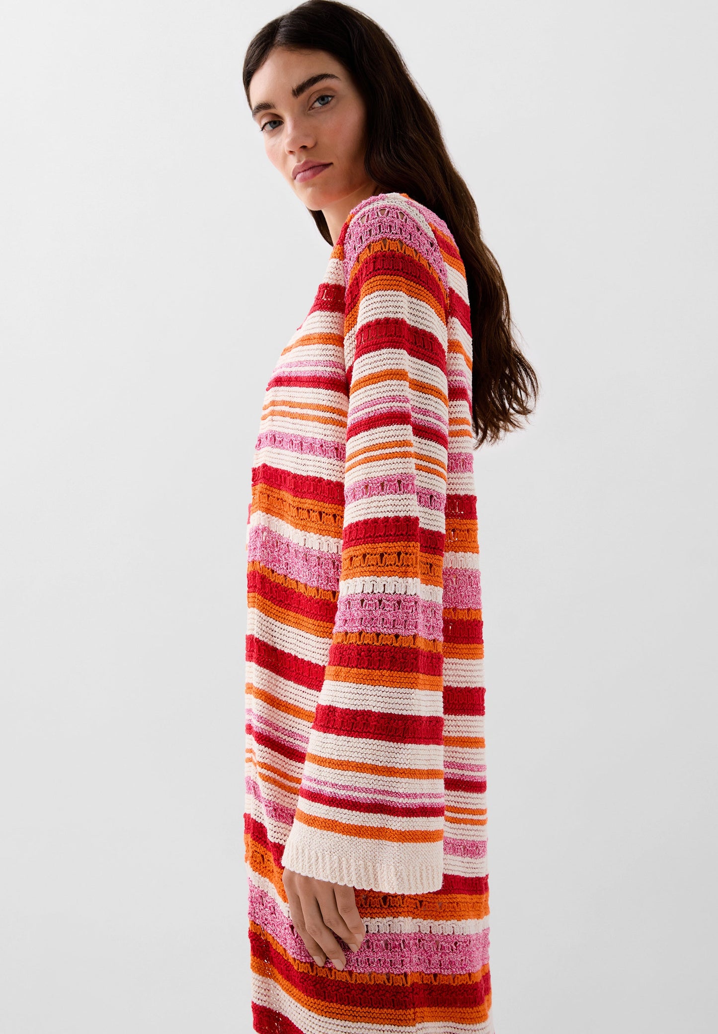 CÁRDIGAN CROCHET MULTICOLOR