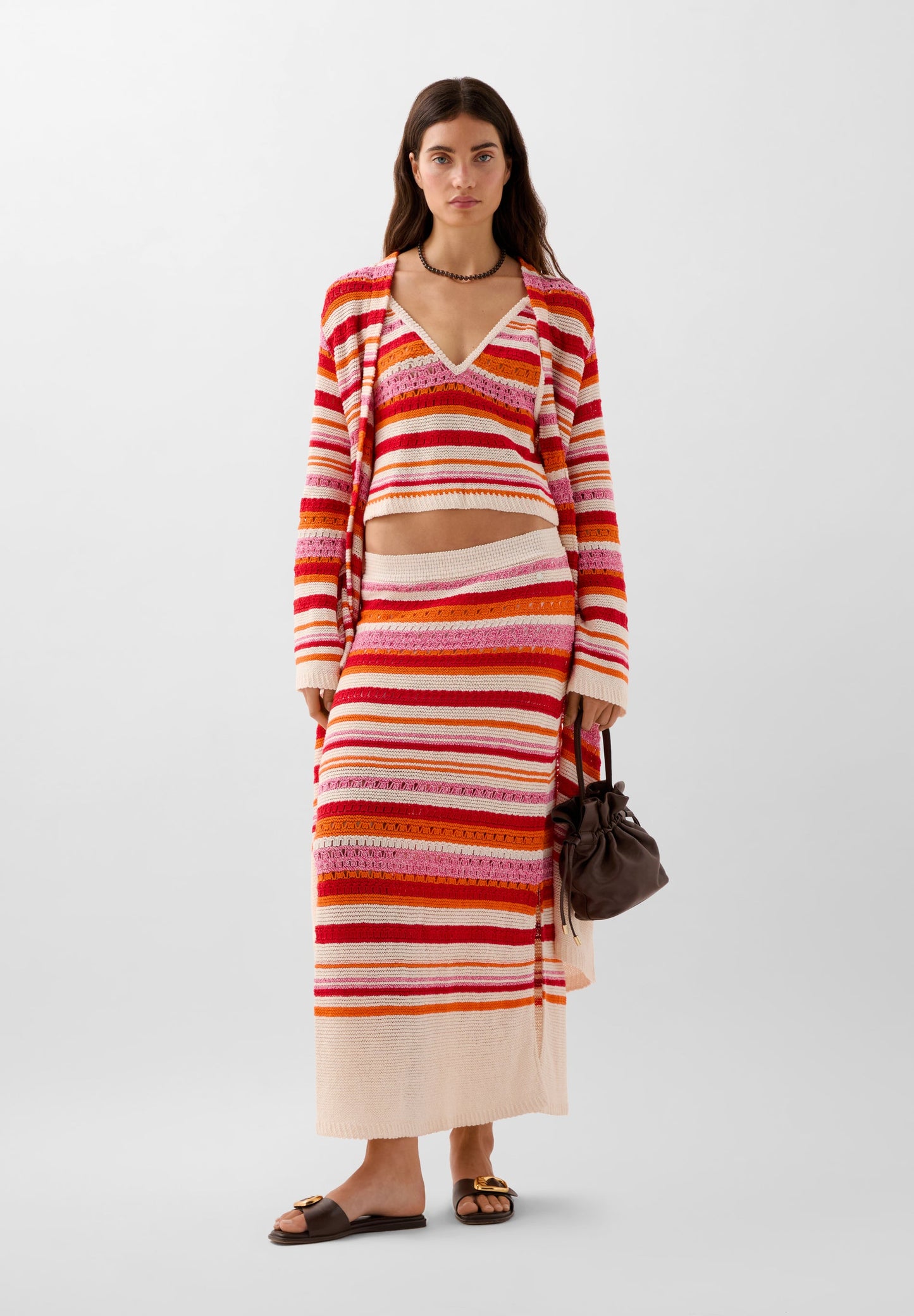 CÁRDIGAN CROCHET MULTICOLOR