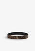 CINTURÓN PIEL REVERSIBLE ANIMAL PRINT