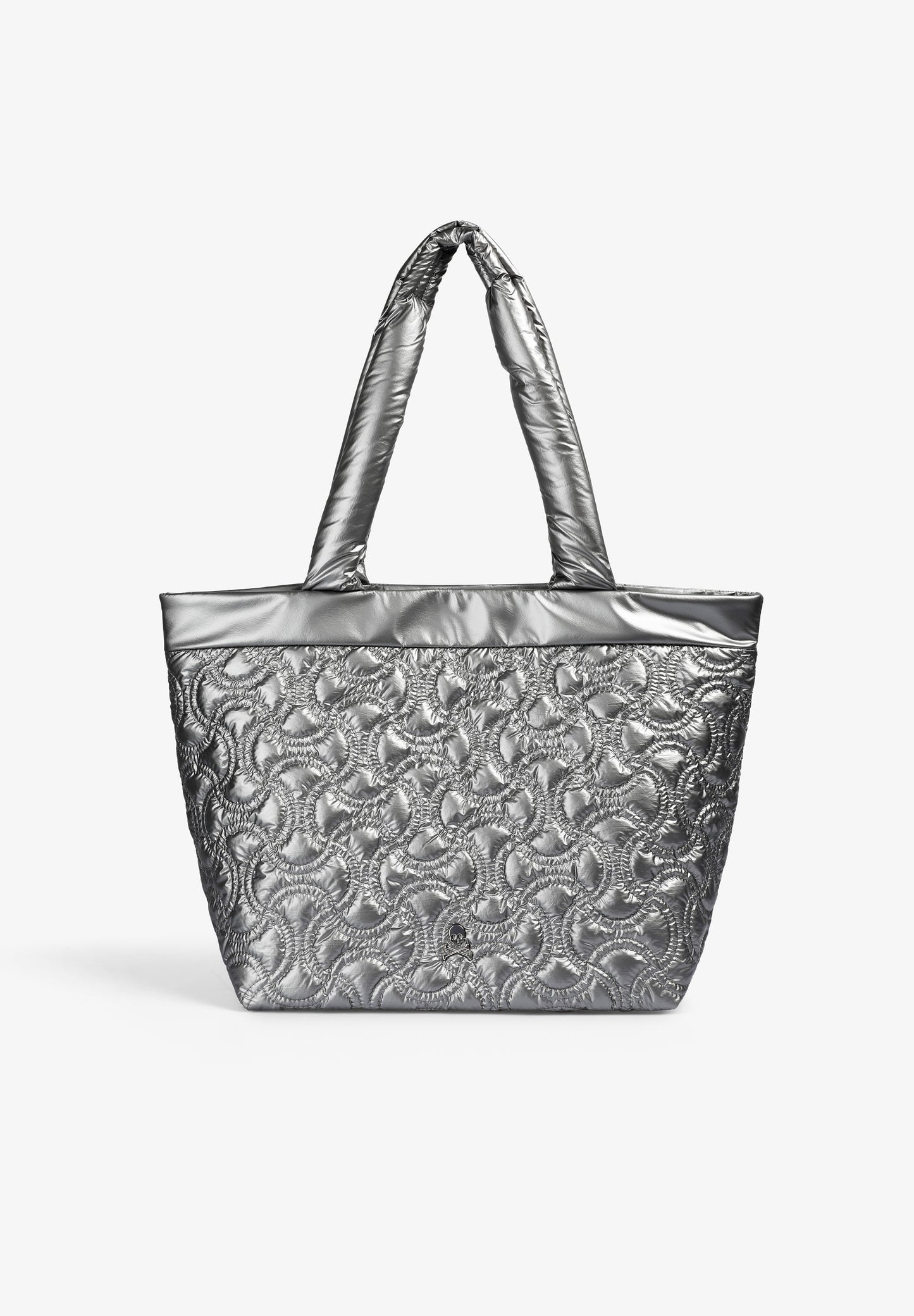 BOLSO SHOPPER ACOLCHADO CALAVERA