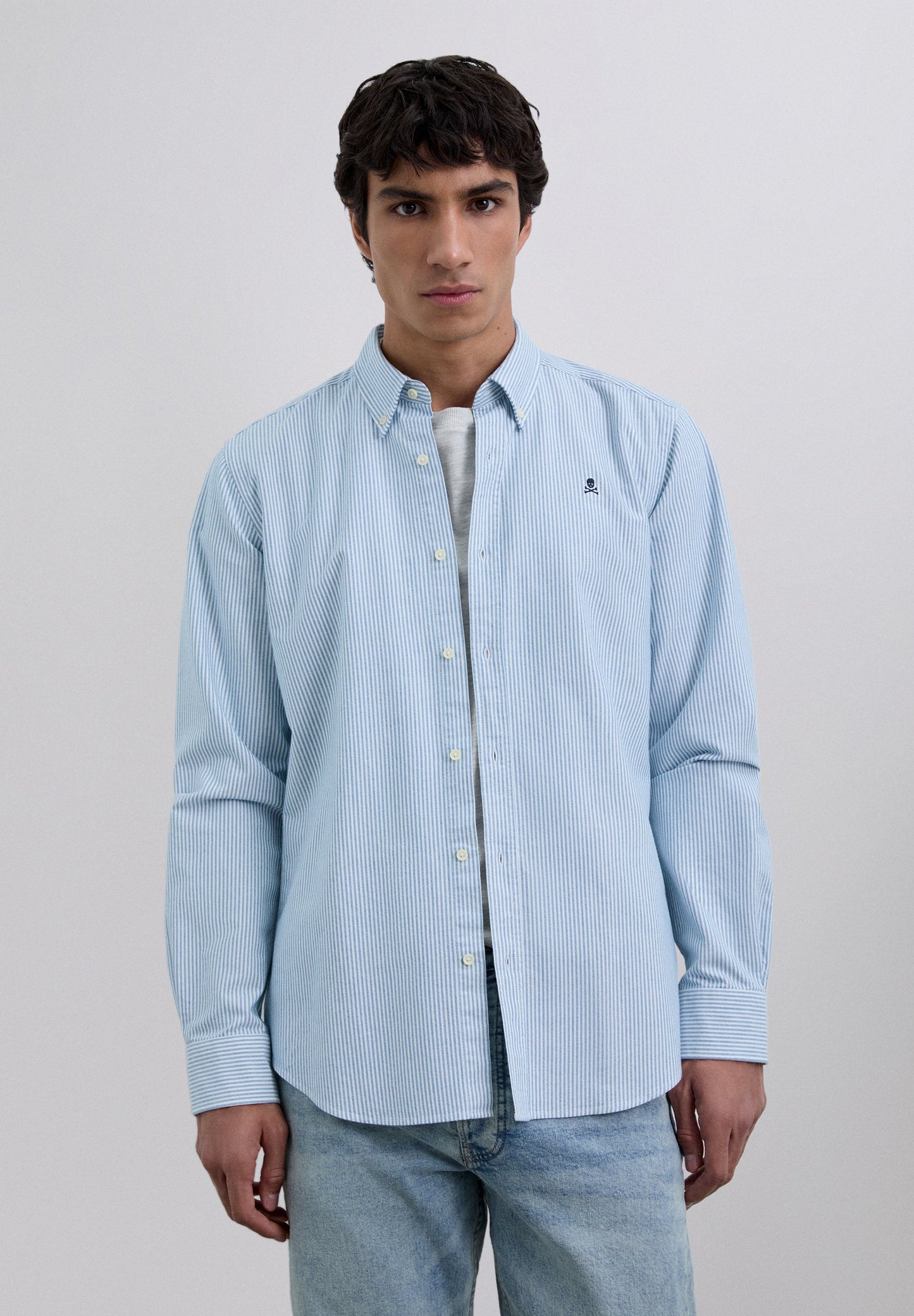 CAMISA OXFORD RAYAS