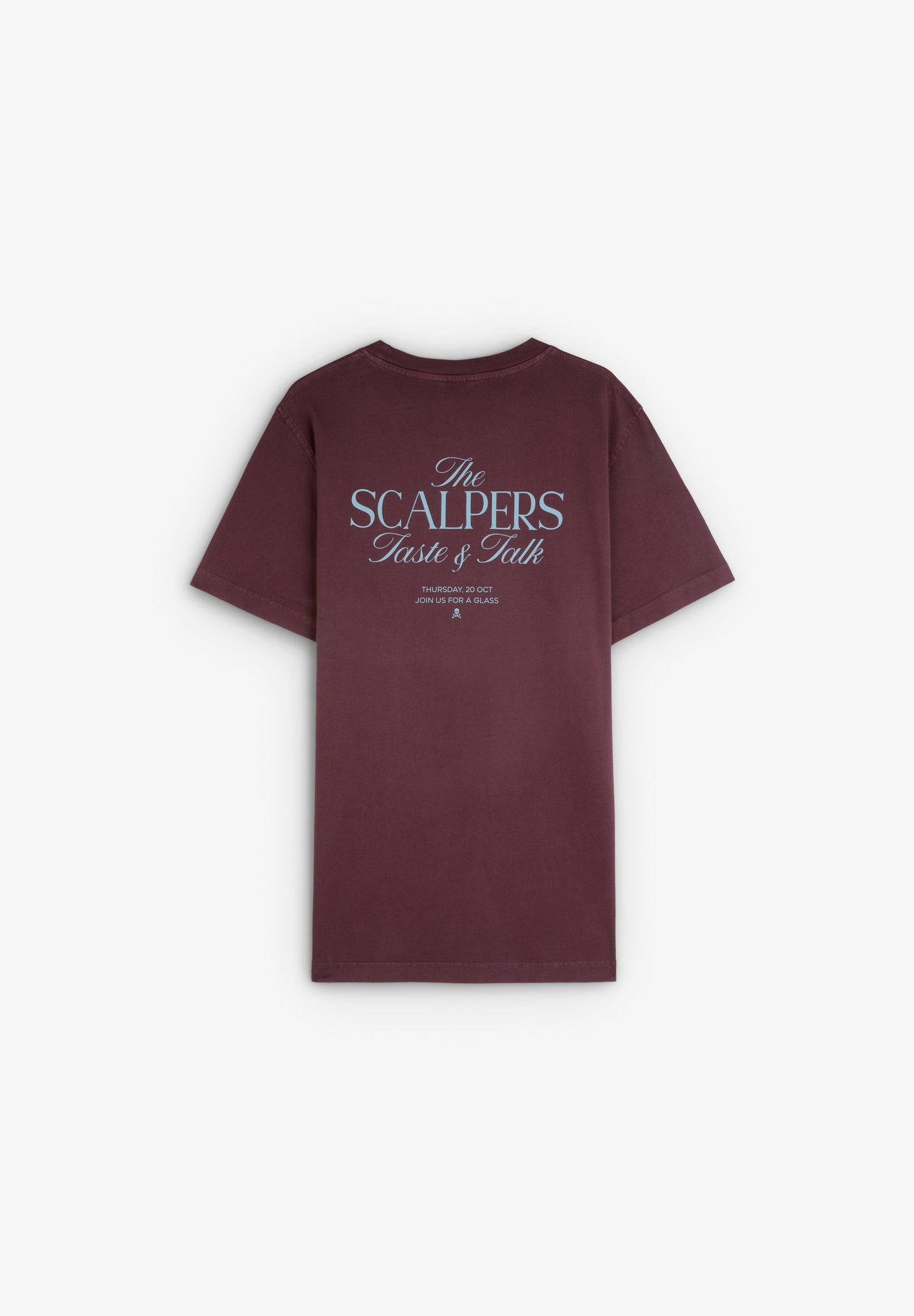 POLERA PRINT LOGO CONTRASTE