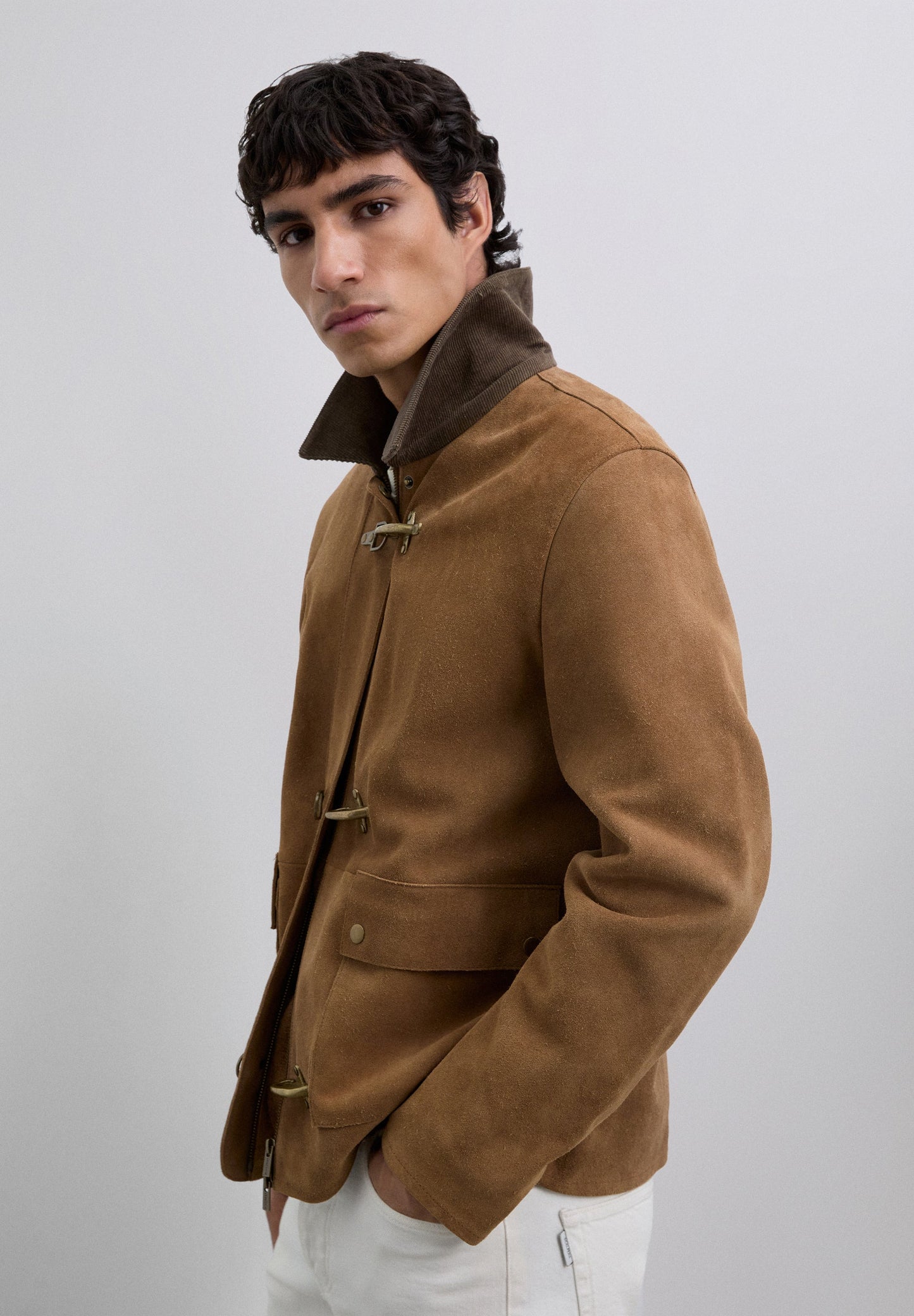 CHAQUETA PIEL CUELLO PANA - Scalpers