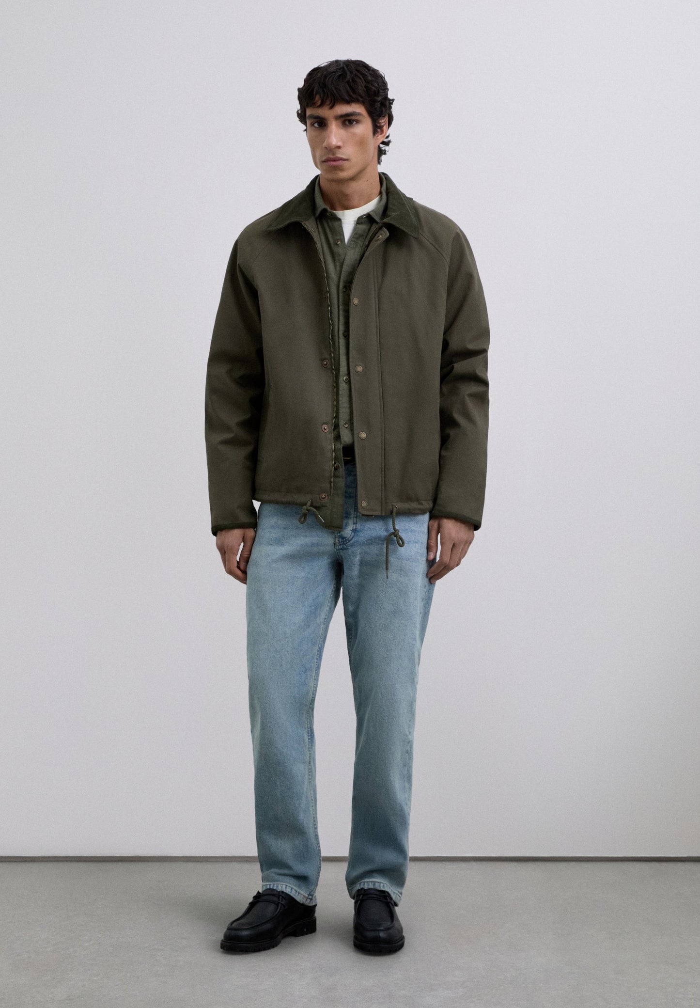 CHAQUETA CAPUCHA ALGODÓN - Scalpers