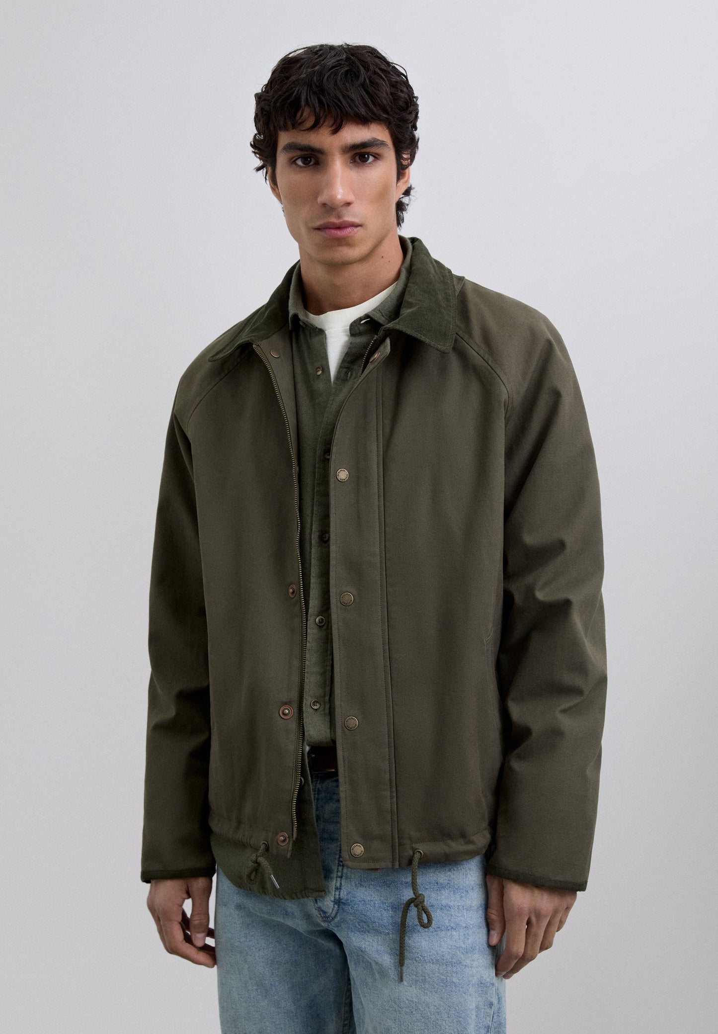 CHAQUETA CAPUCHA ALGODÓN - Scalpers