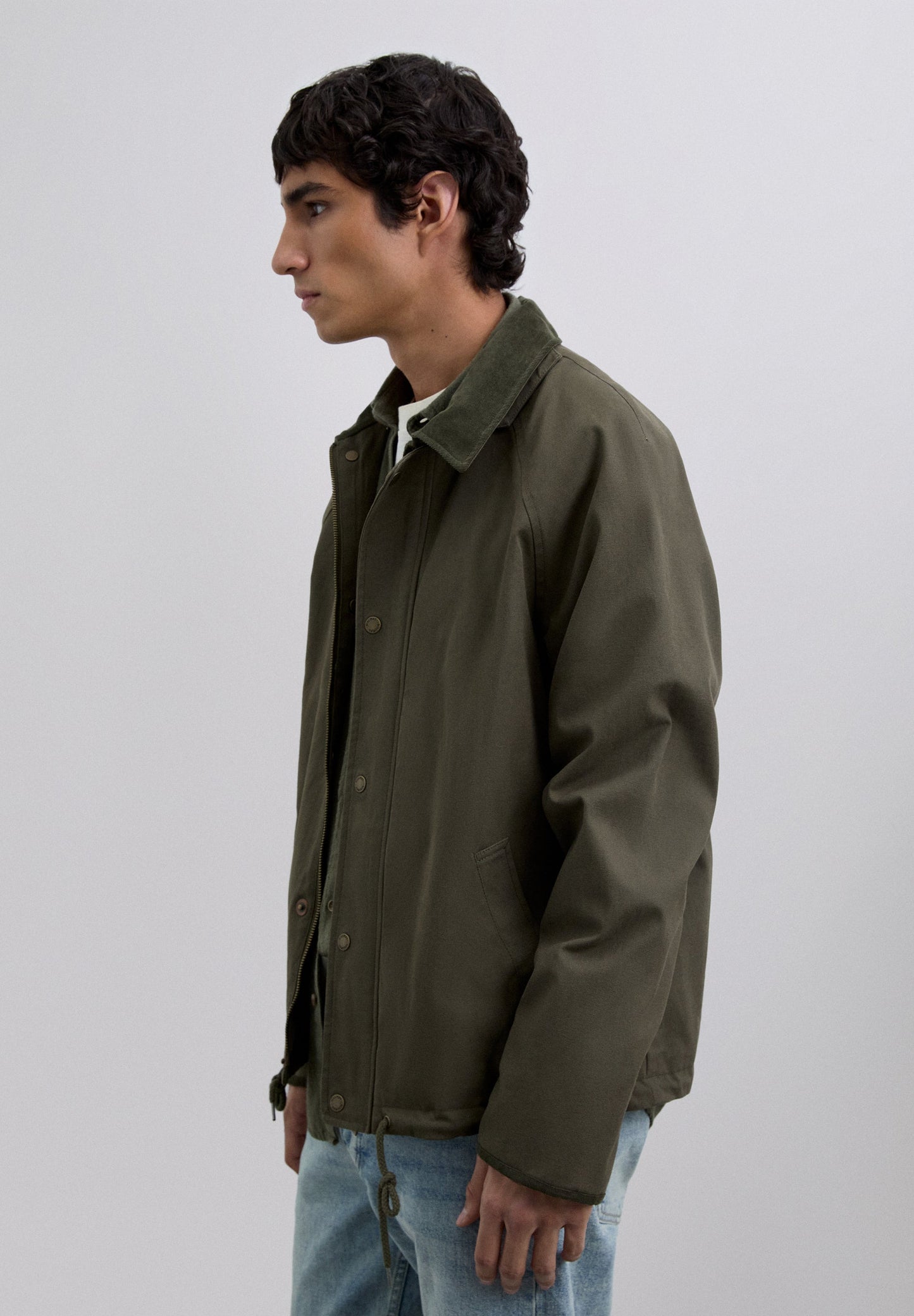 CHAQUETA CAPUCHA ALGODÓN - Scalpers