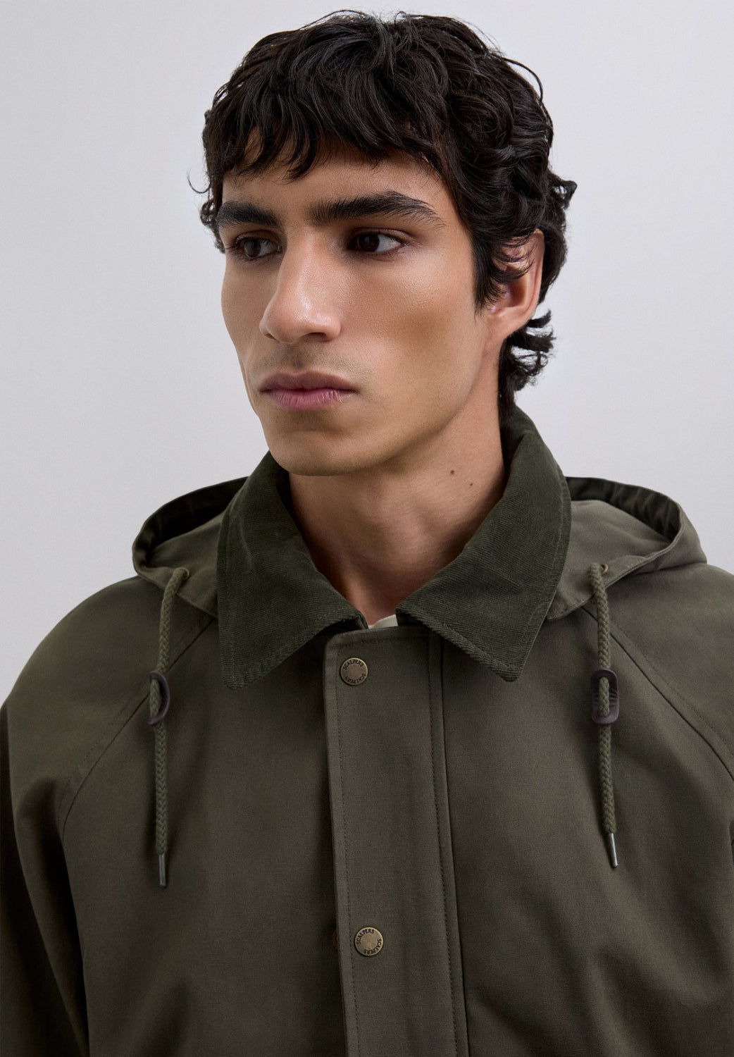 CHAQUETA CAPUCHA ALGODÓN - Scalpers