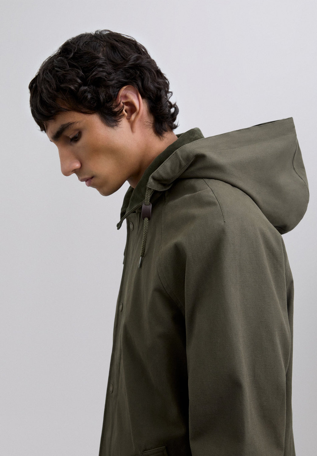 CHAQUETA CAPUCHA ALGODÓN - Scalpers