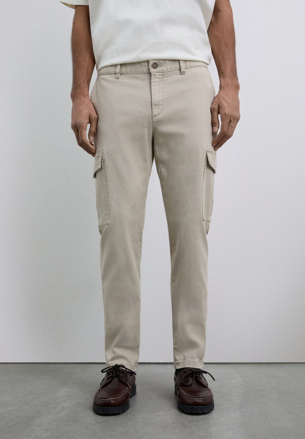PANTALÓN CARGO CROPPED FIT - Scalpers