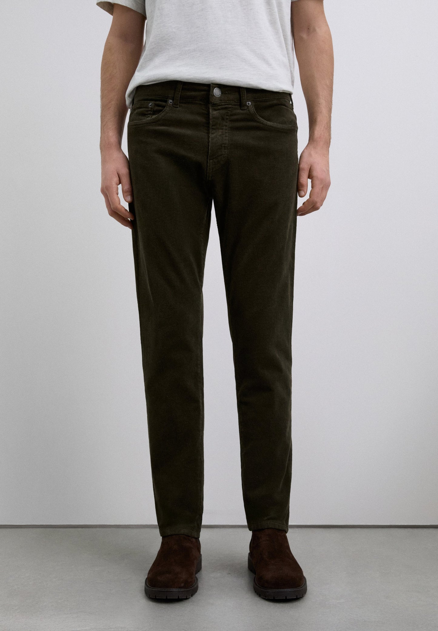 PANTALONES PANA REGULAR FIT