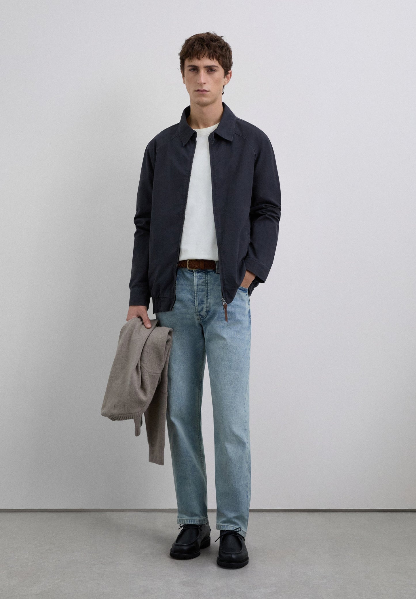 CHAQUETA BOMBER LOGO - Scalpers