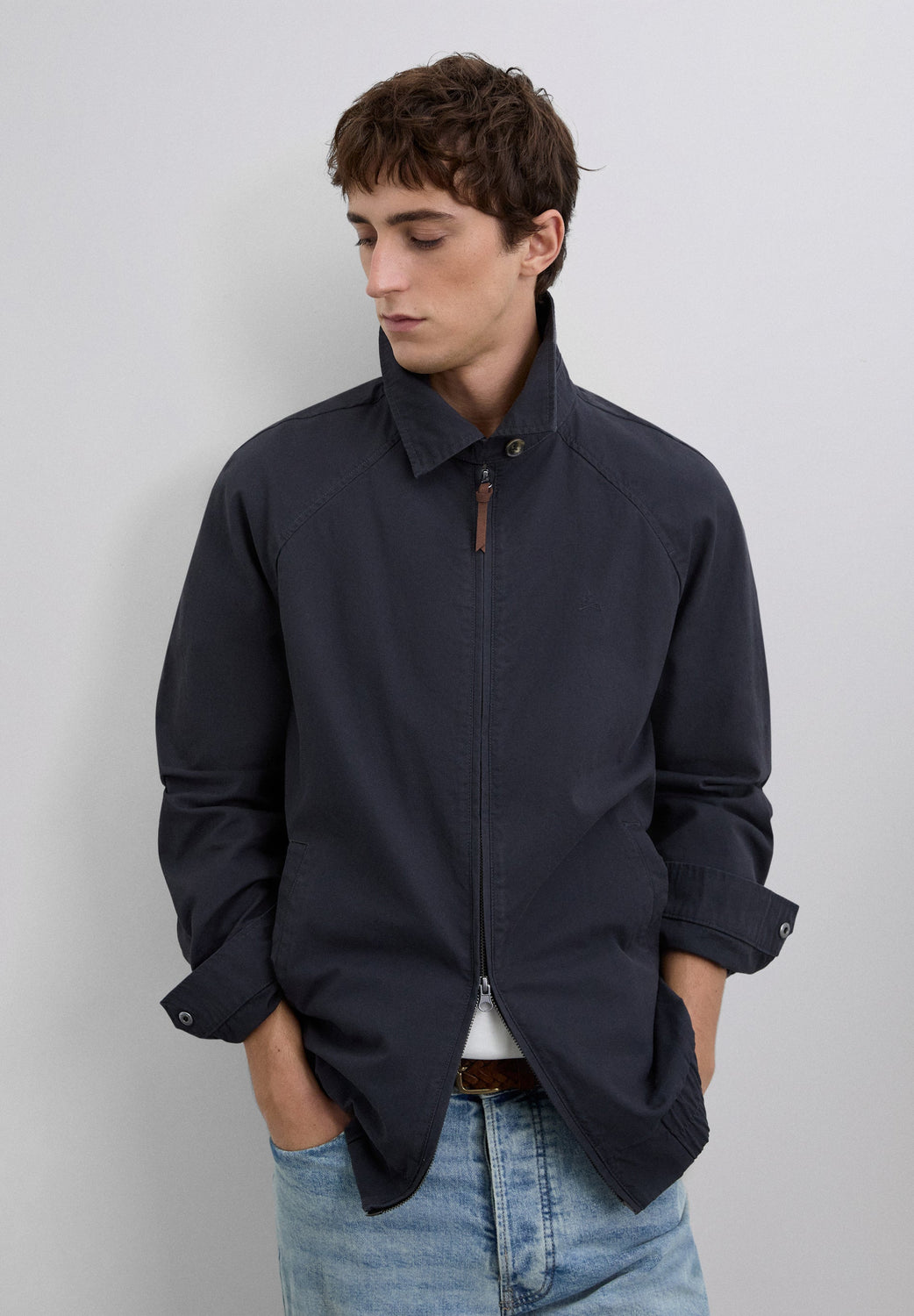 CHAQUETA BOMBER LOGO - Scalpers