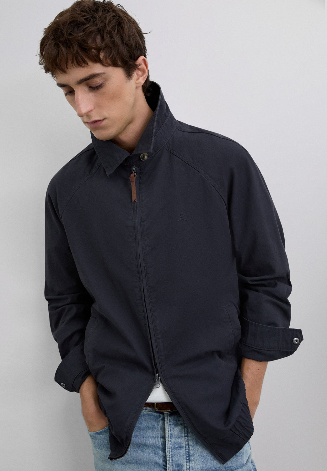 CHAQUETA BOMBER LOGO - Scalpers