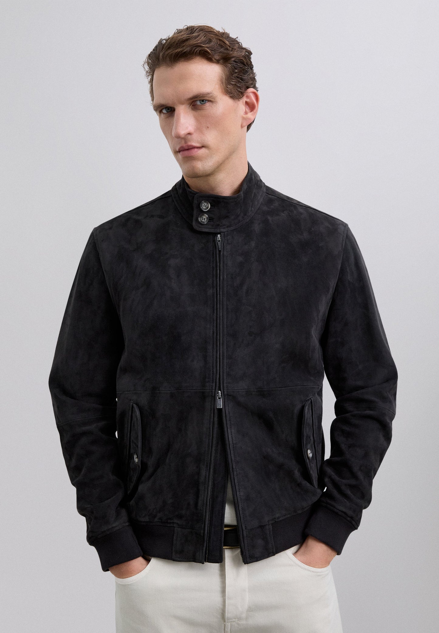 CHAQUETA 100% PIEL CAPRINA - Scalpers