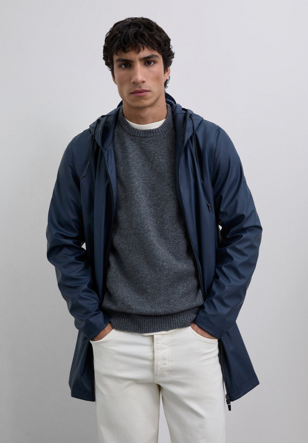 CHAQUETA IMPERMEABLE LOGO - Scalpers