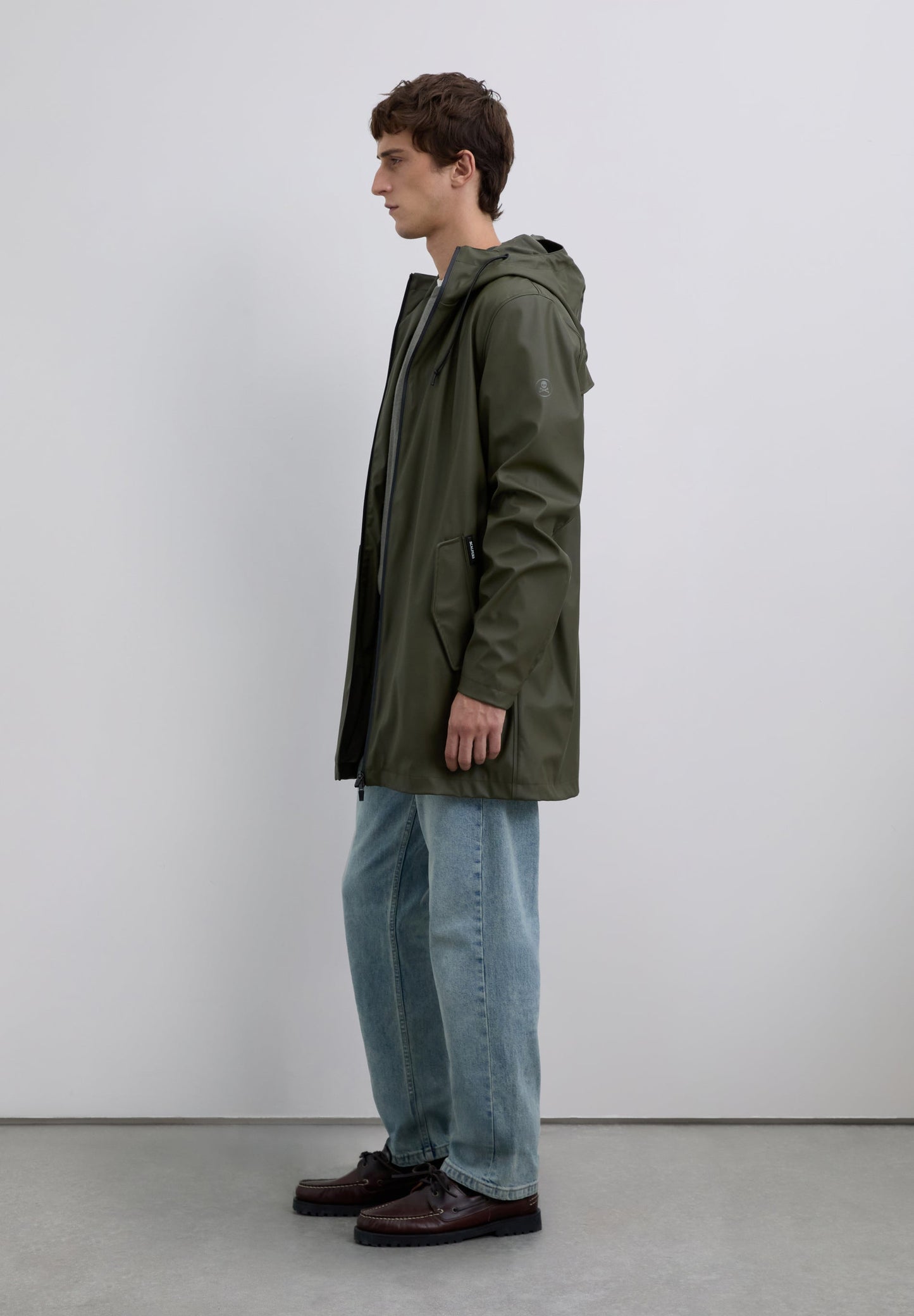 CHAQUETA IMPERMEABLE LOGO - Scalpers