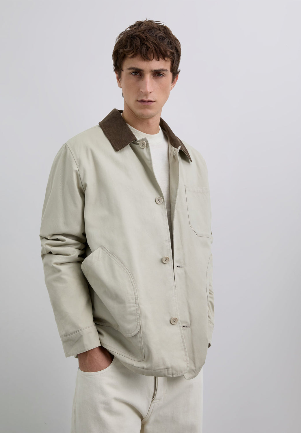 CHAQUETA CUELLO PANA CONTRASTE - Scalpers
