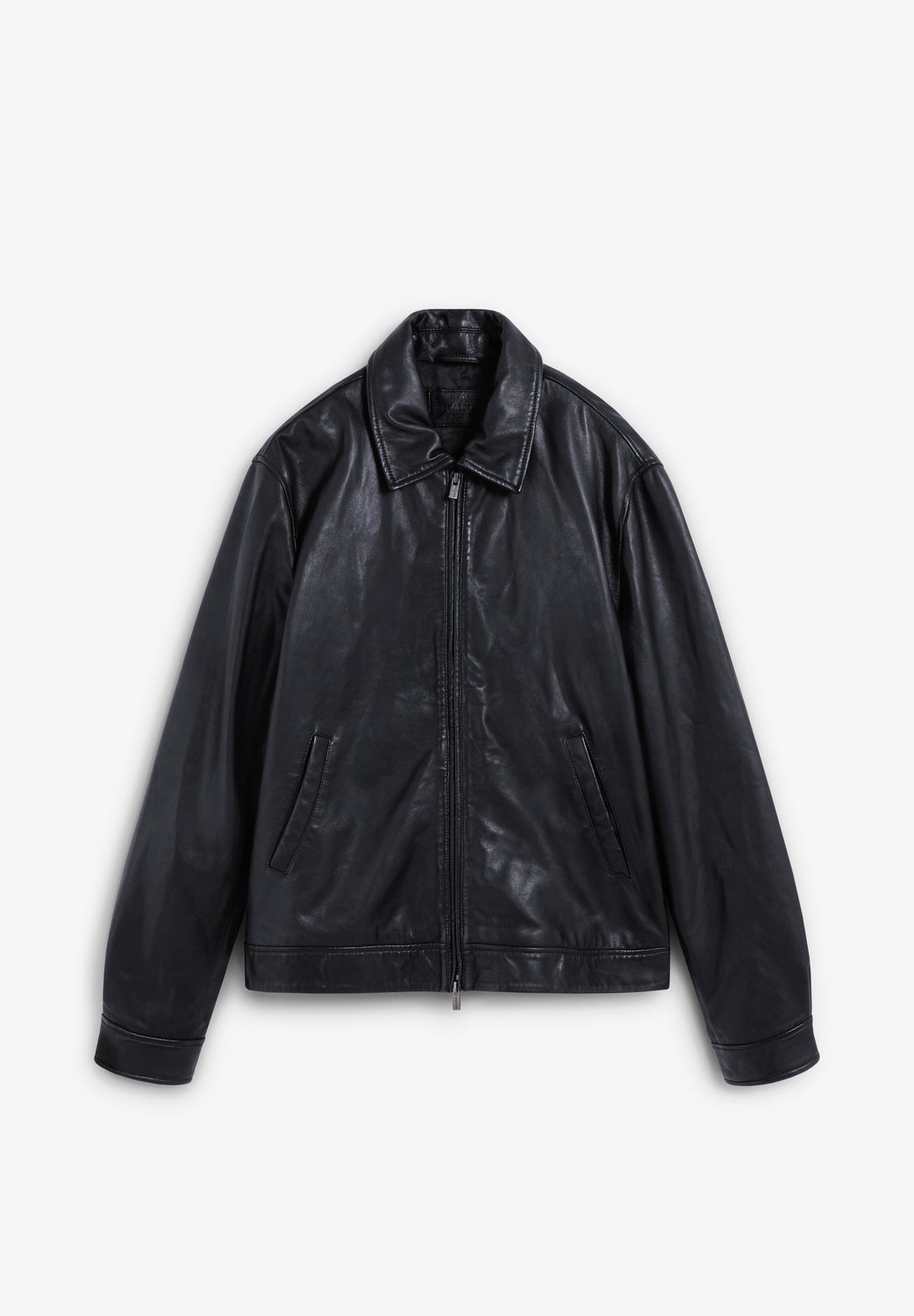 CHAQUETA PIEL CUELLO CAMISA - Scalpers