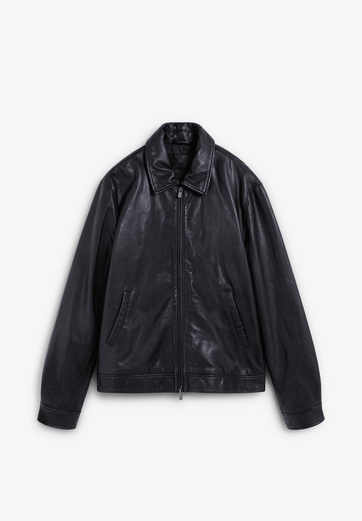 CHAQUETA PIEL CUELLO CAMISA - Scalpers