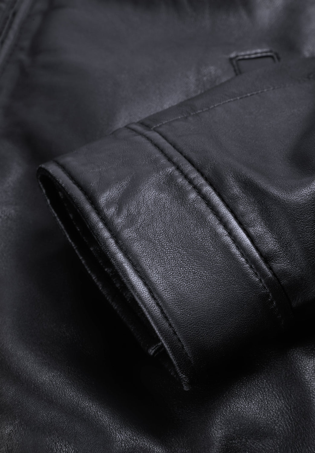 CHAQUETA PIEL CUELLO CAMISA - Scalpers