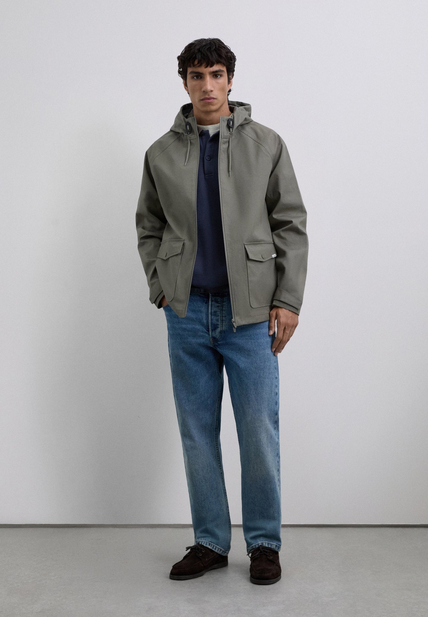 CHAQUETA IMPERMEABLE LOGO - Scalpers