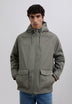 CHAQUETA IMPERMEABLE LOGO