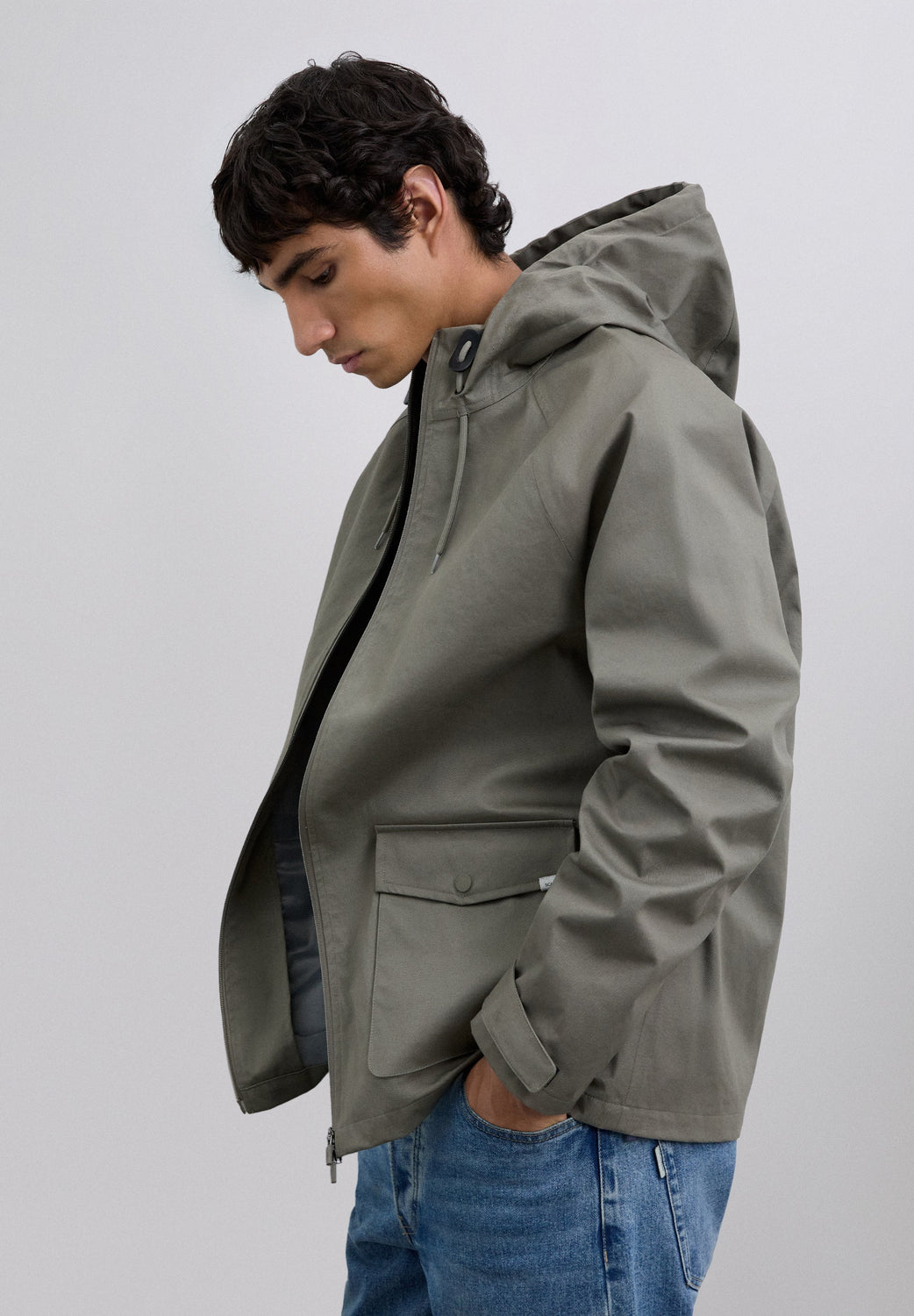 CHAQUETA IMPERMEABLE LOGO - Scalpers