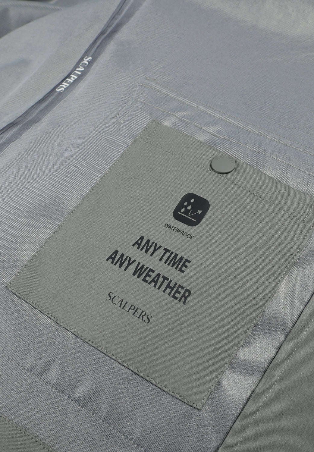 CHAQUETA IMPERMEABLE LOGO - Scalpers