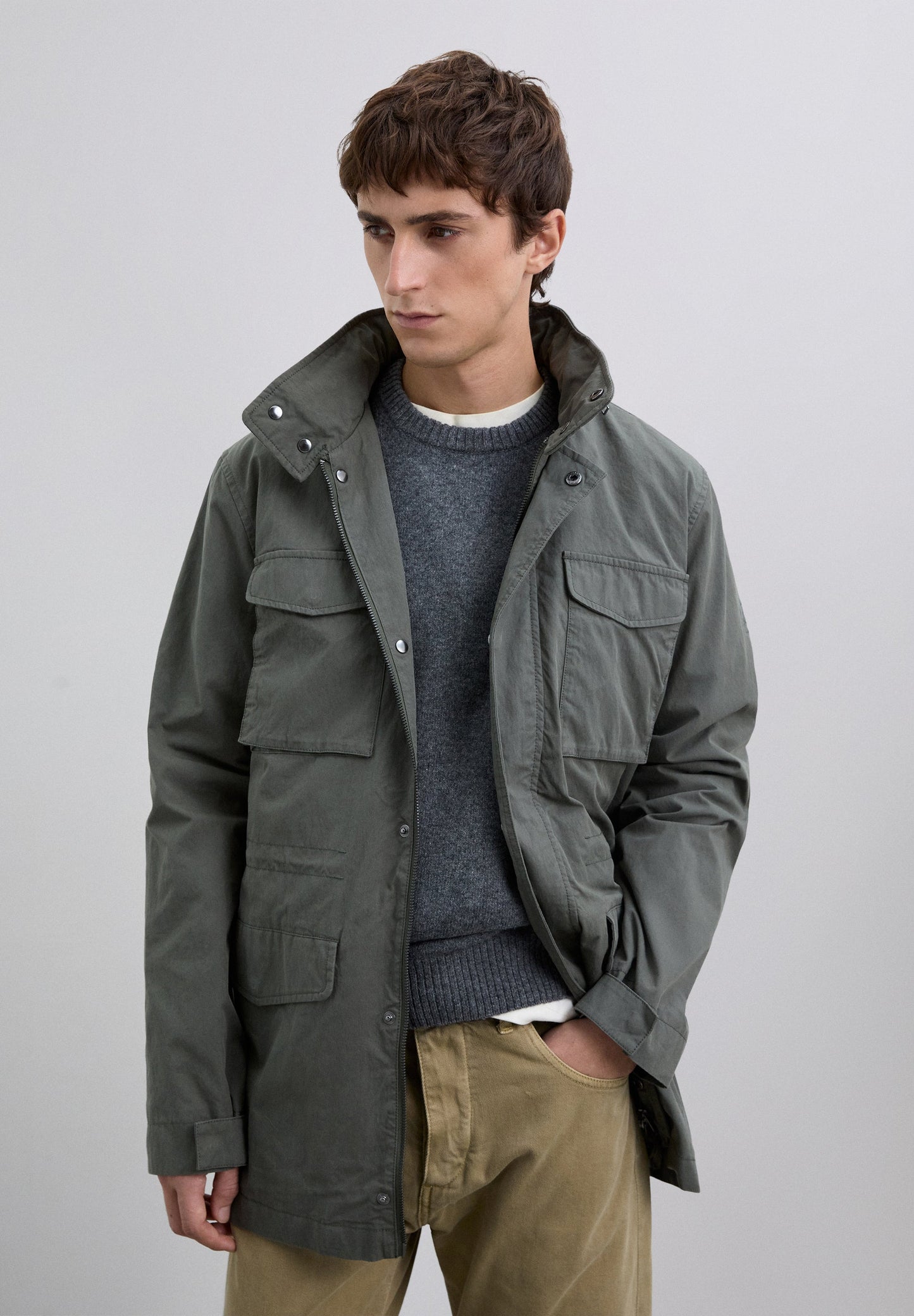 PARKA MILITAR LOGO - Scalpers